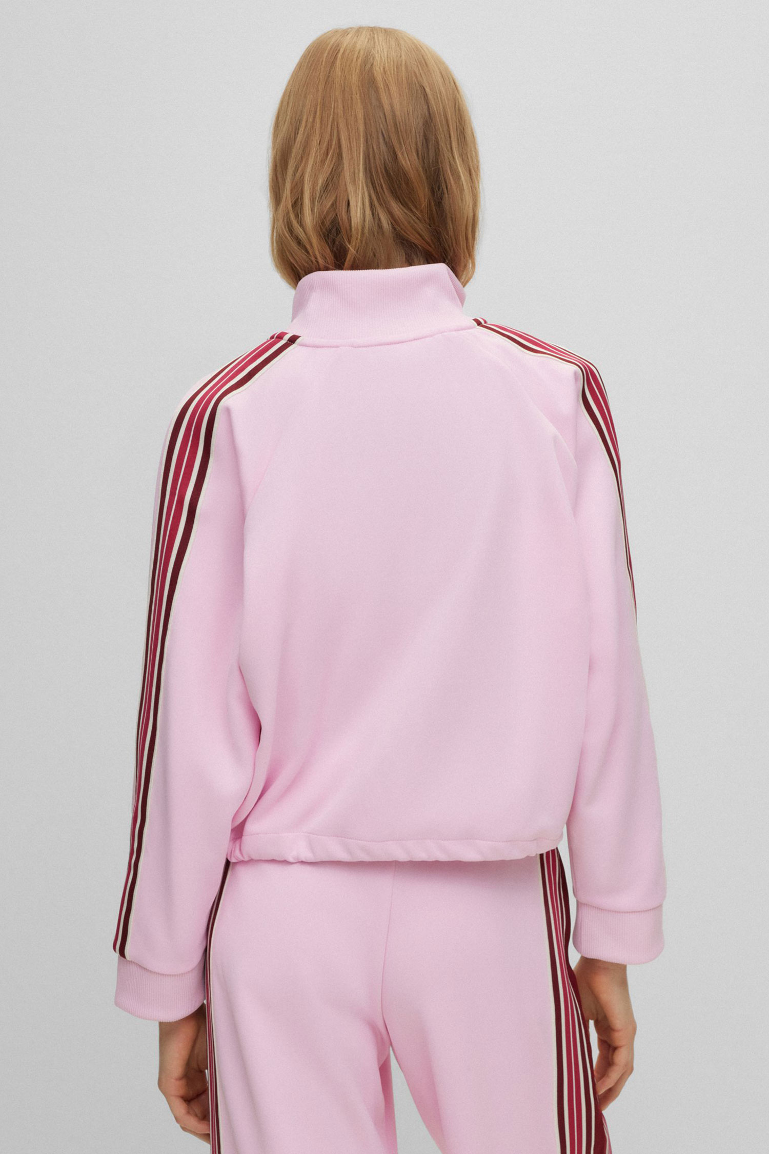 Жіноча рожева спортивна кофта HUGO 50498941;689