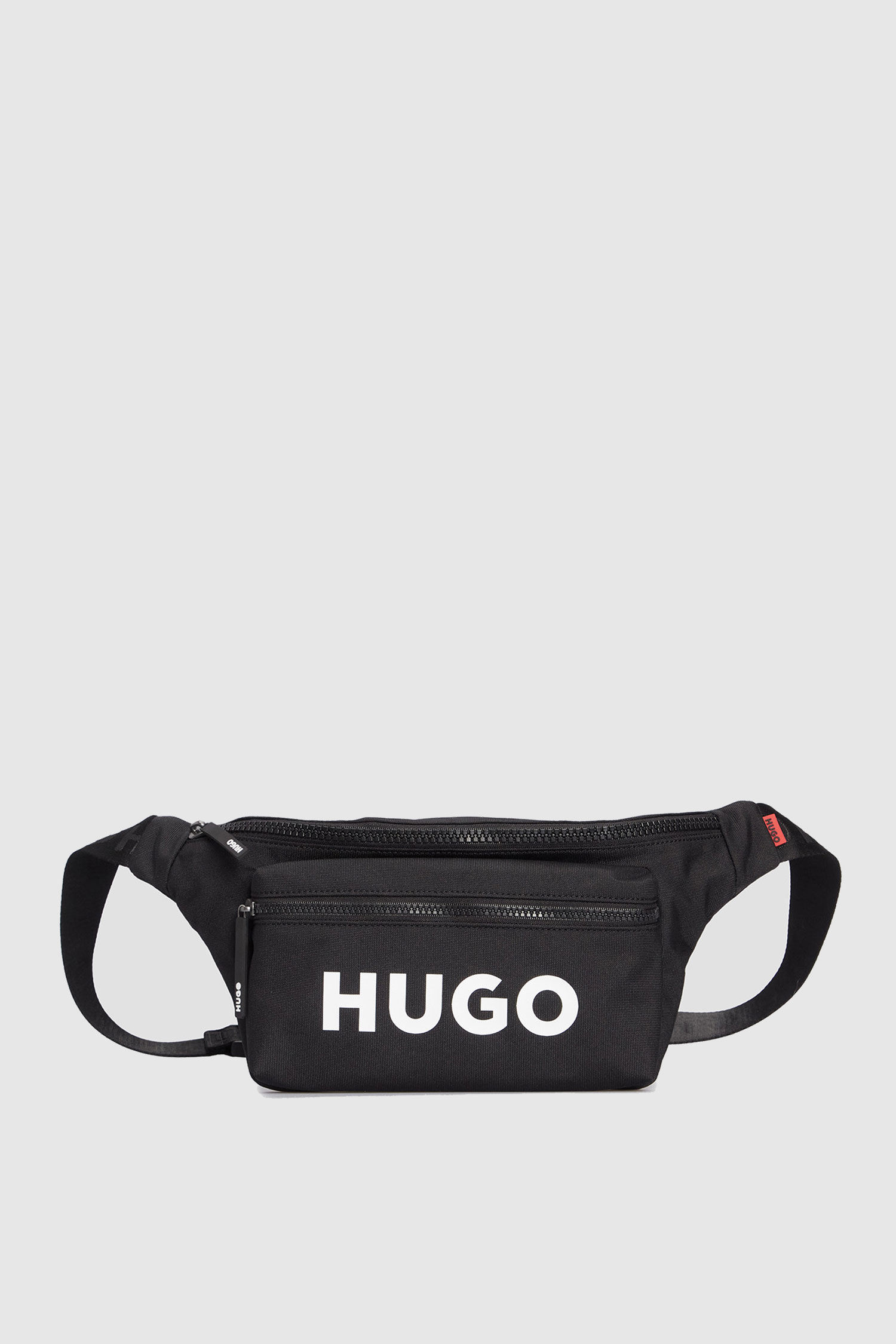 Мужская черная поясная сумка HUGO 50513034;001