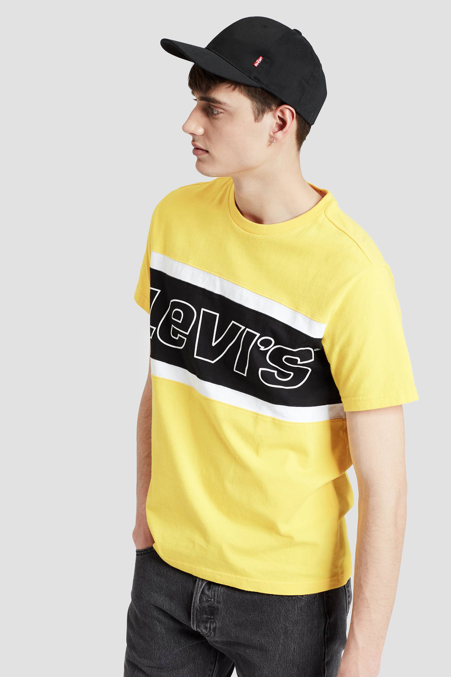 Мужская черная кепка Levi’s® 77136;0157