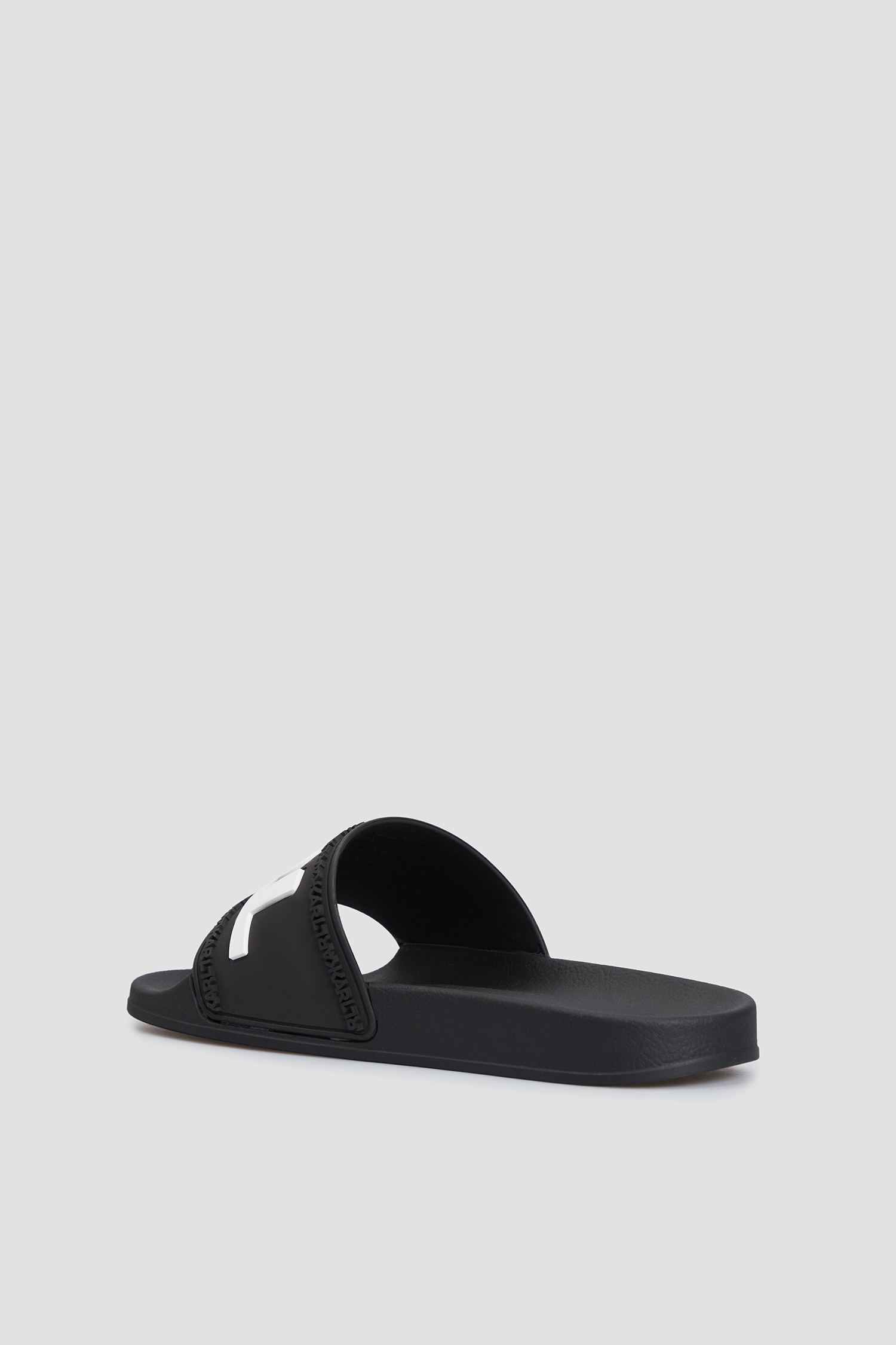Мужские черные слайдеры Karl Lagerfeld 532490.855018;990