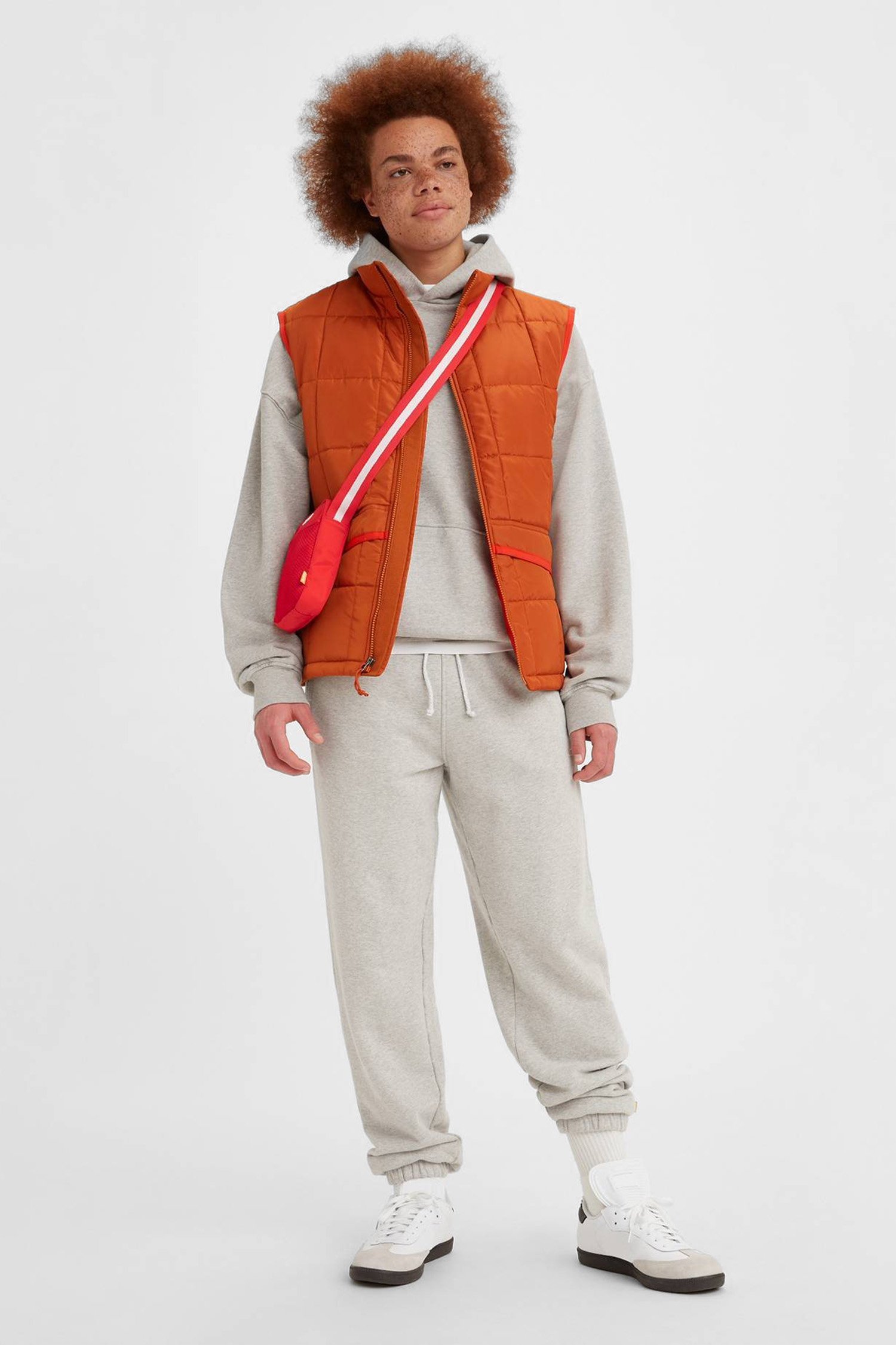 Мужские серые спортивные брюки Levi’s® A3782;0005