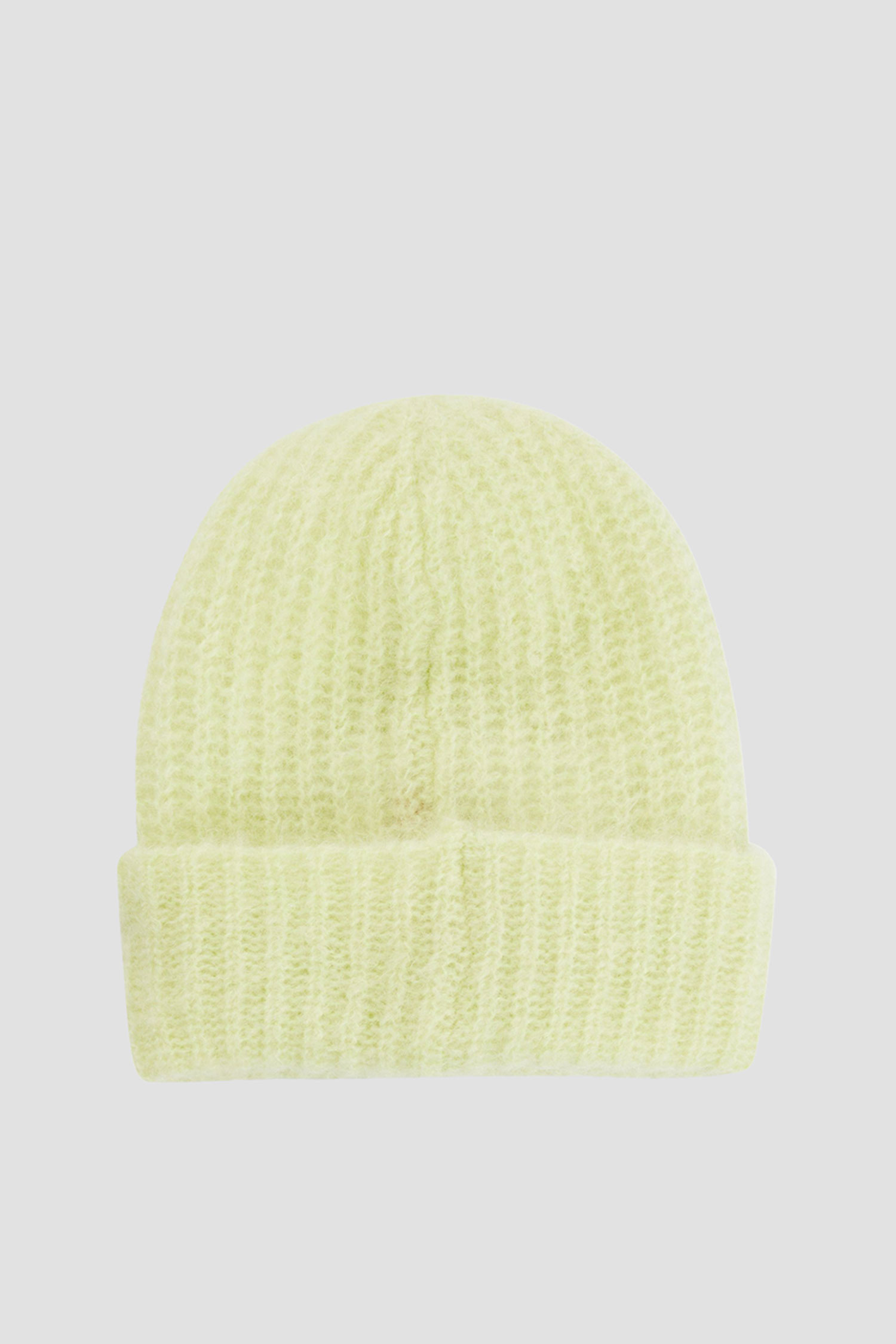 Женская желтая шерстяная шапка HUGO 50522740;734