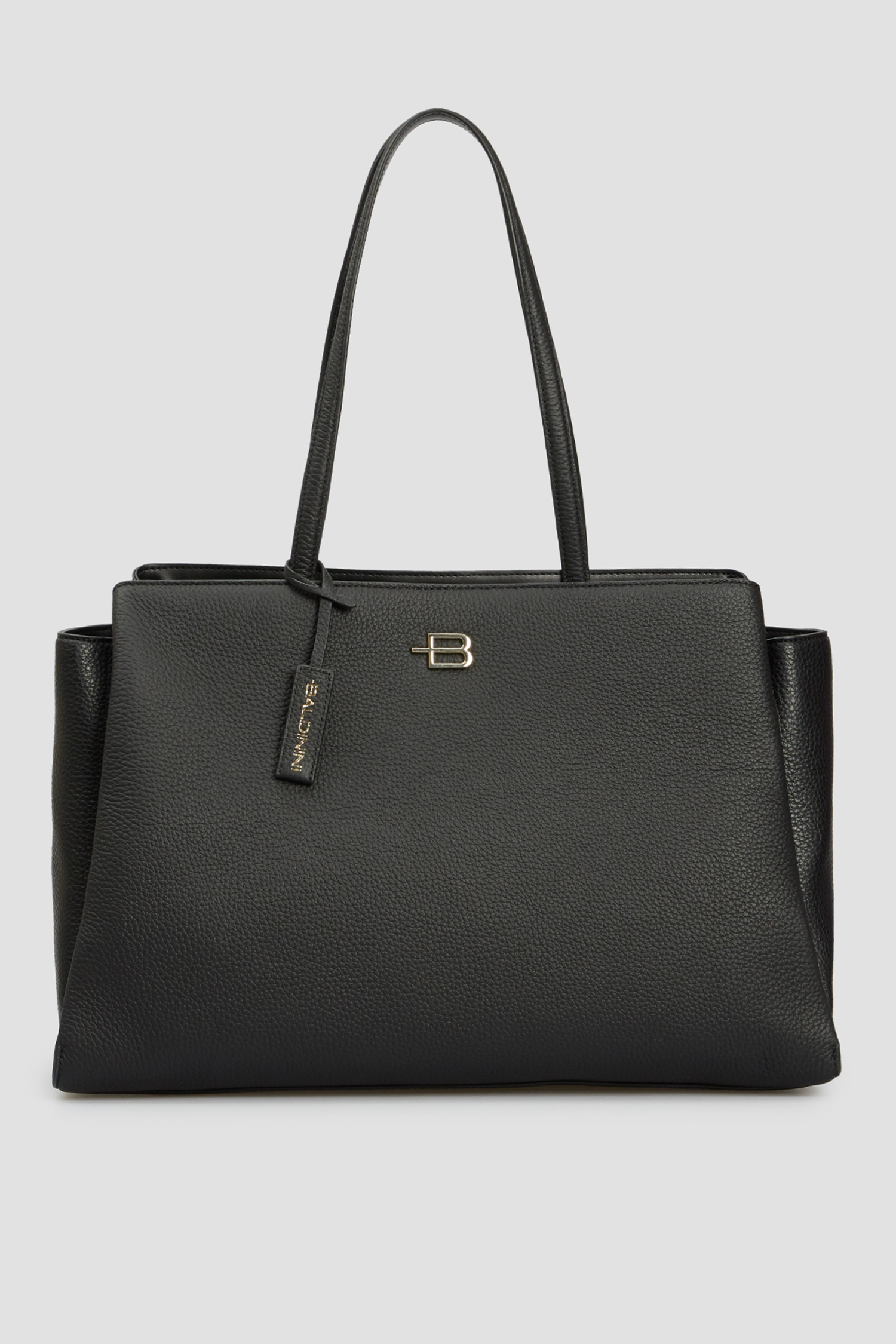 Женская черная кожаная сумка BALDININI G4EPWGEB0012;999