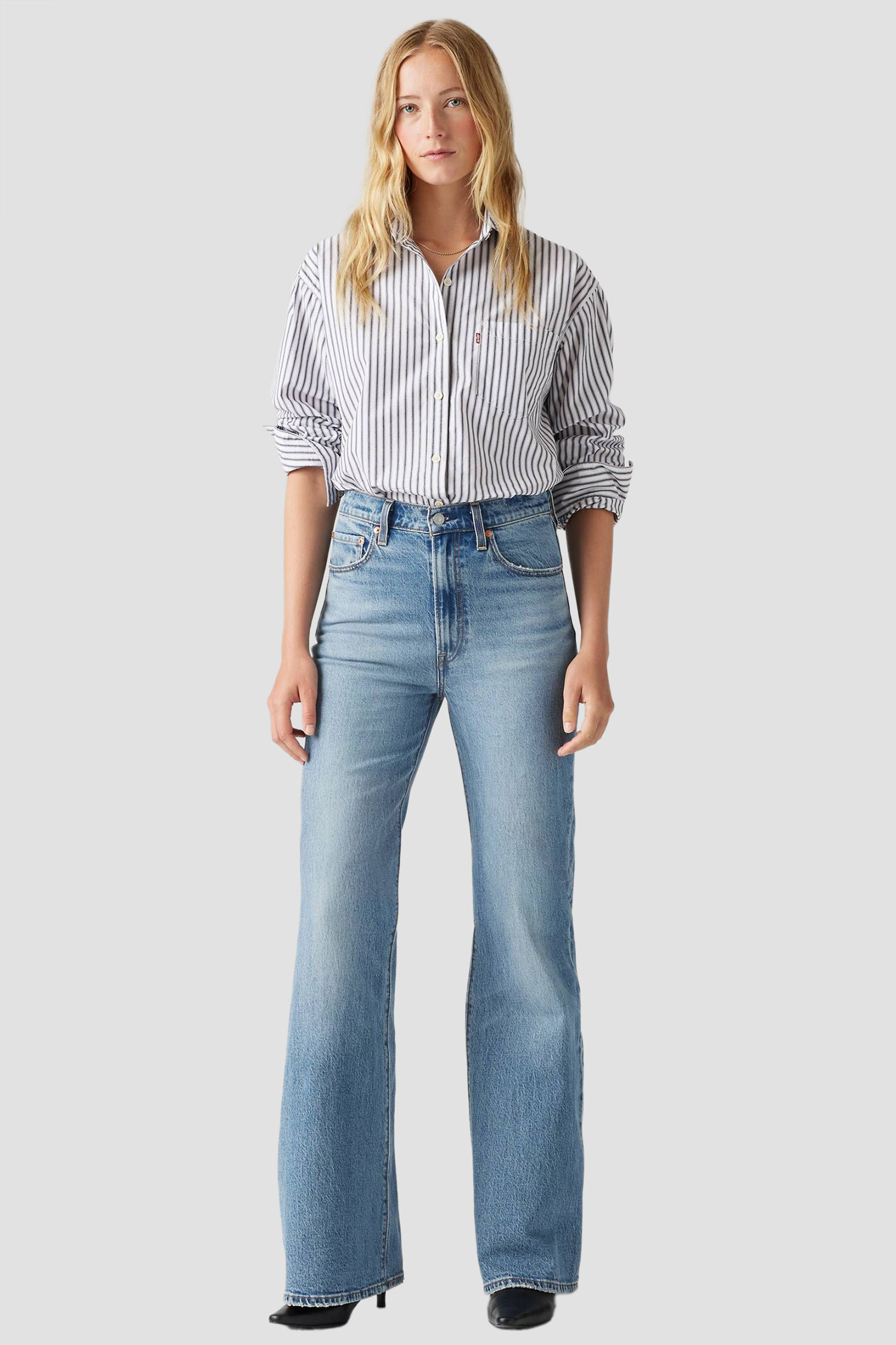 Жіночі блакитні джинси Ribcage Bell Levi’s® A7503;0020