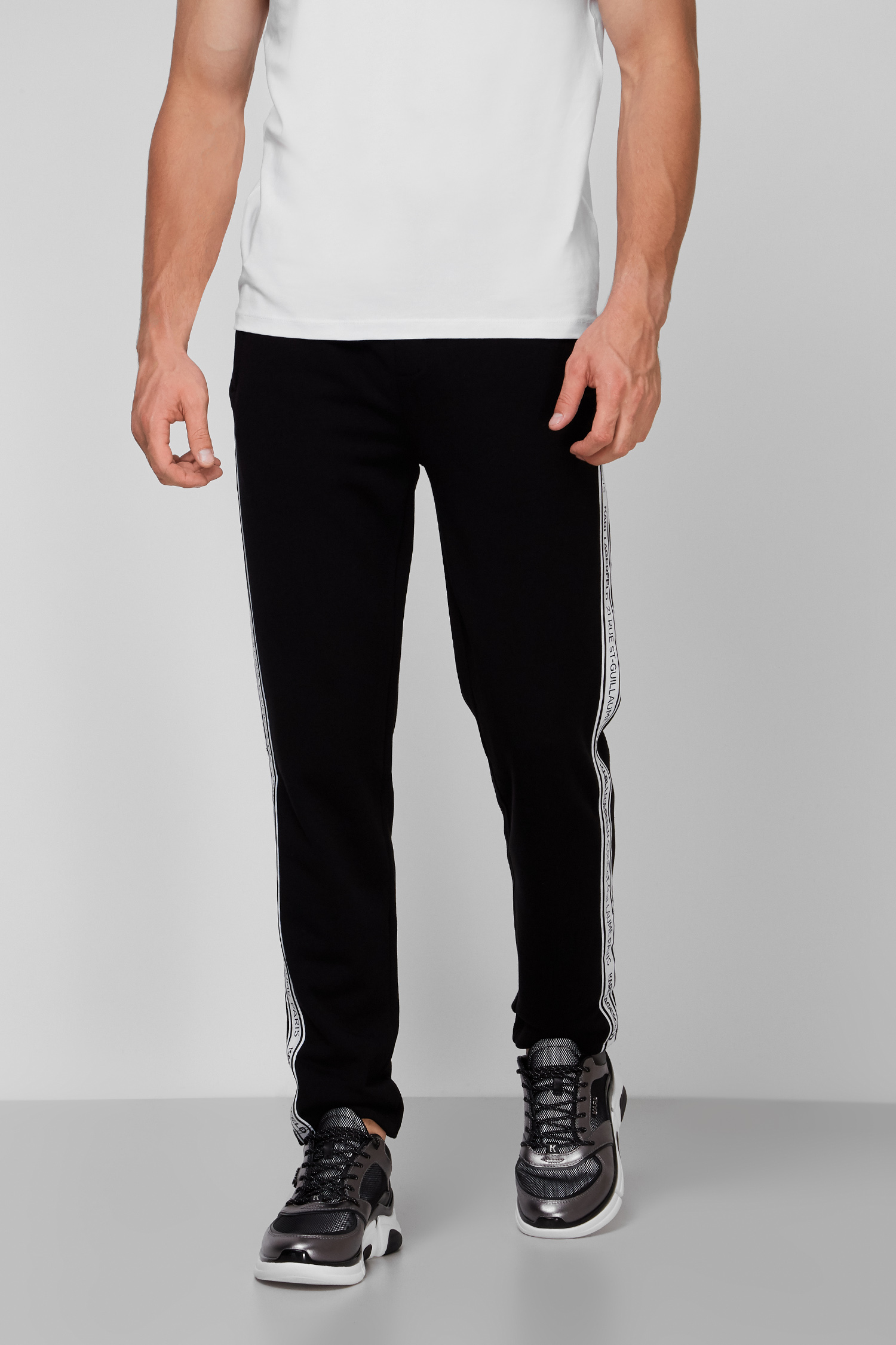 Чоловічі чорні спортивні штани Karl Lagerfeld 502900.705074;990