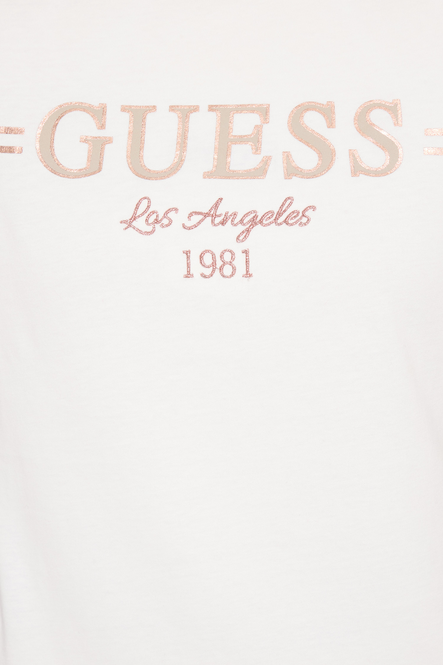 Жіноча біла футболка Guess V5BI15.KA260;G1O6