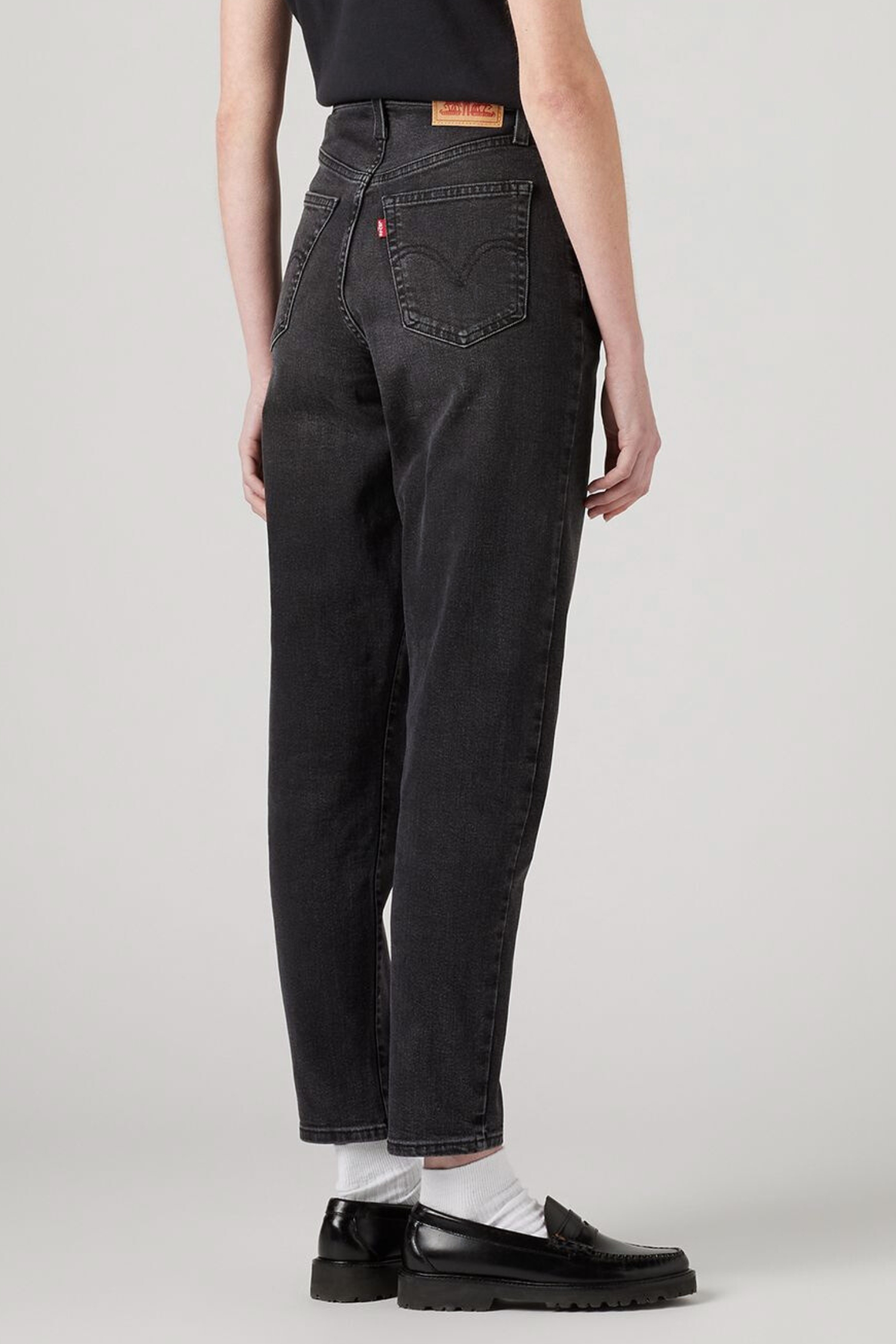 Жіночі чорні джинси High Waisted Mom Levi’s® 26986;0015