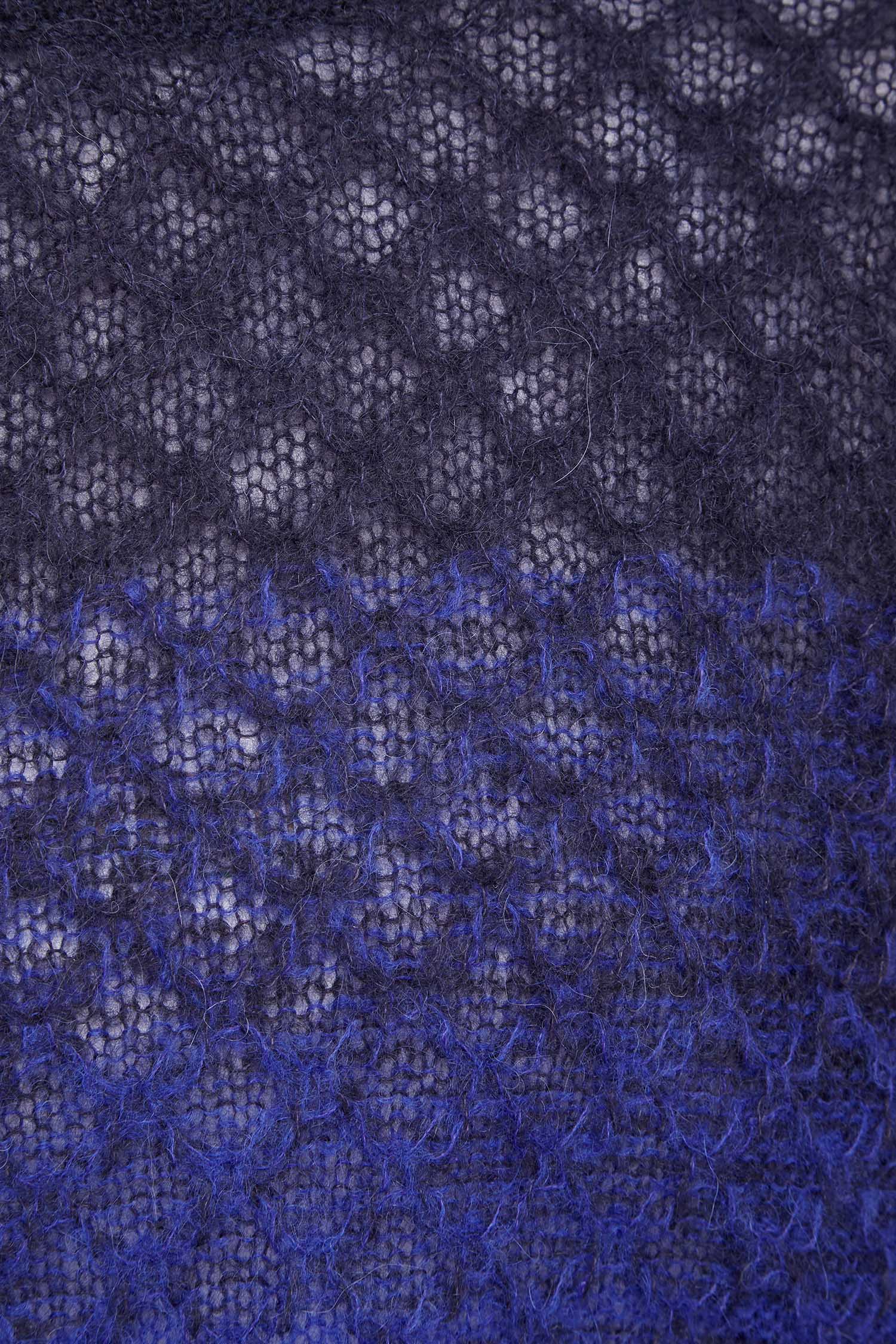 Женский синий шерстяной джемпер BOSS 50502700;974