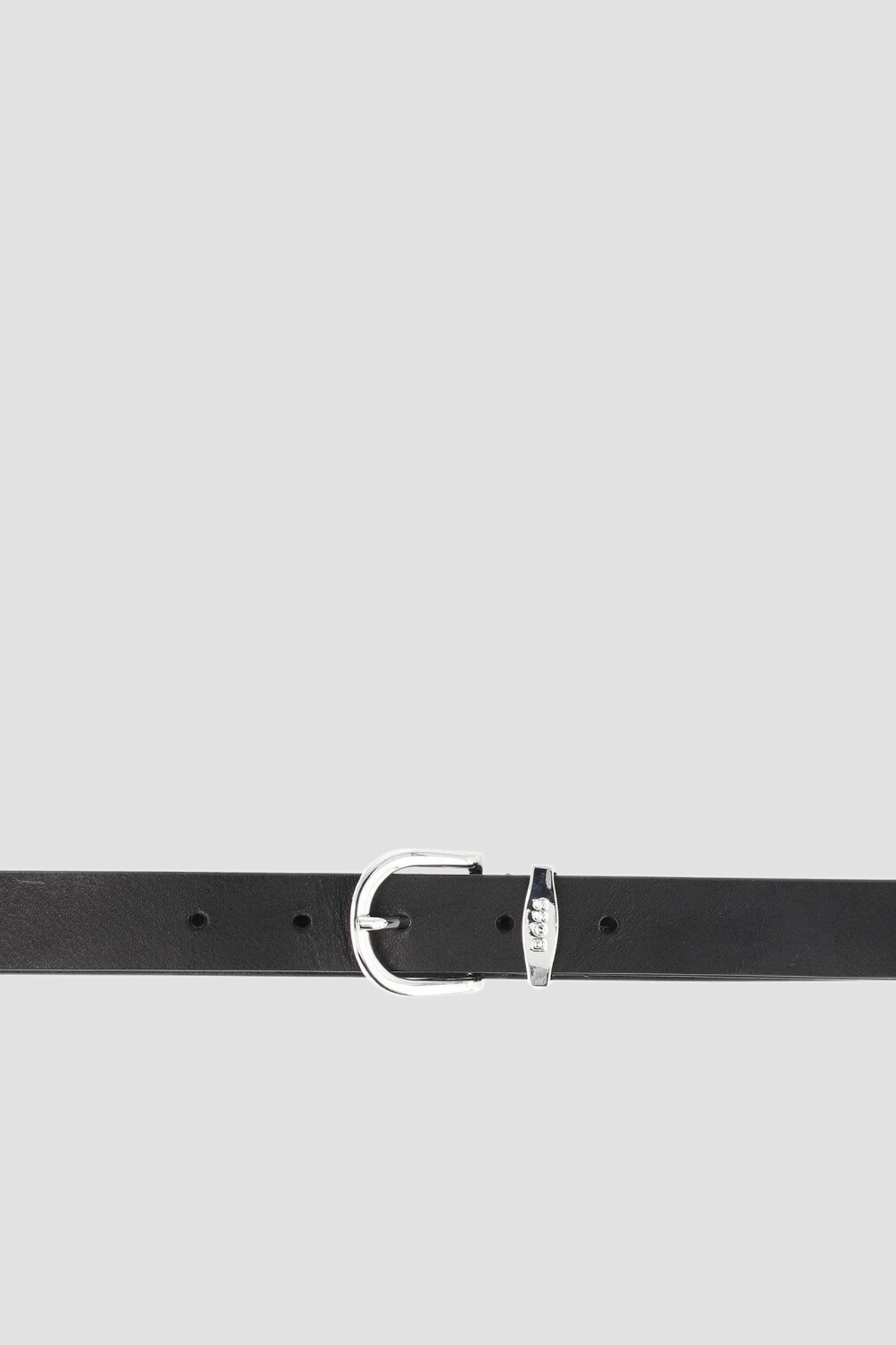 Женский черный кожаный ремень BOSS 50503491;001