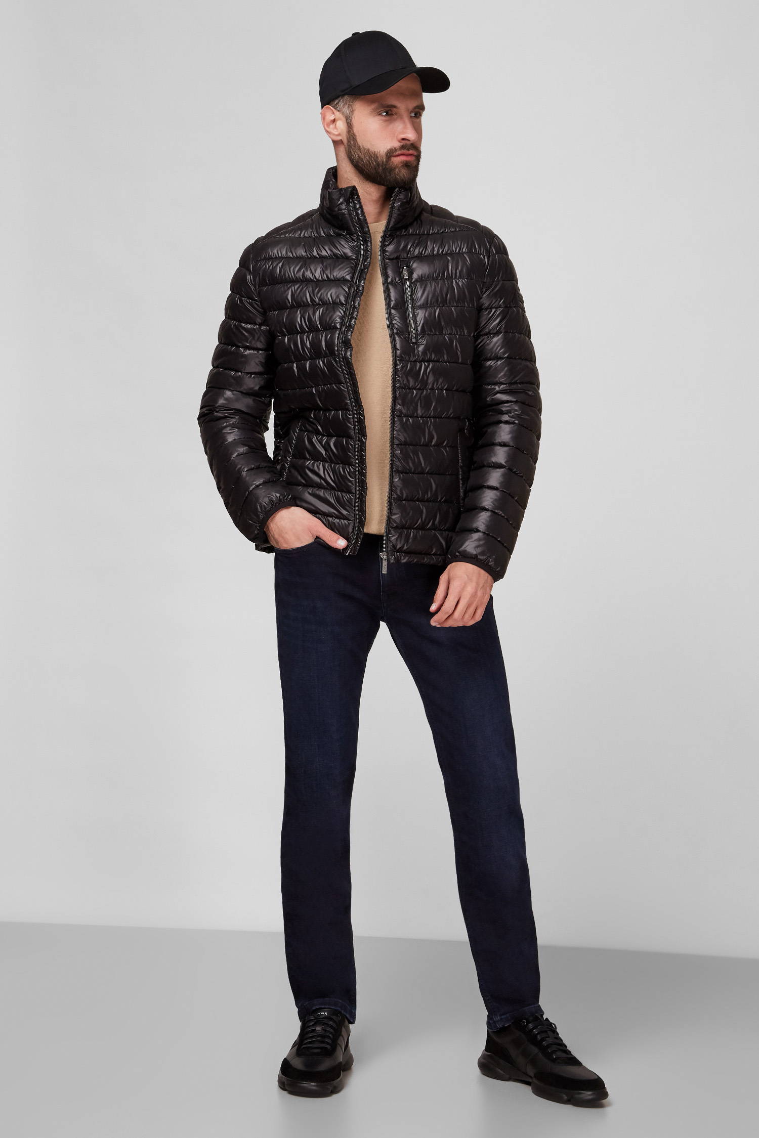 Мужская черная куртка Karl Lagerfeld 512592.505090;990