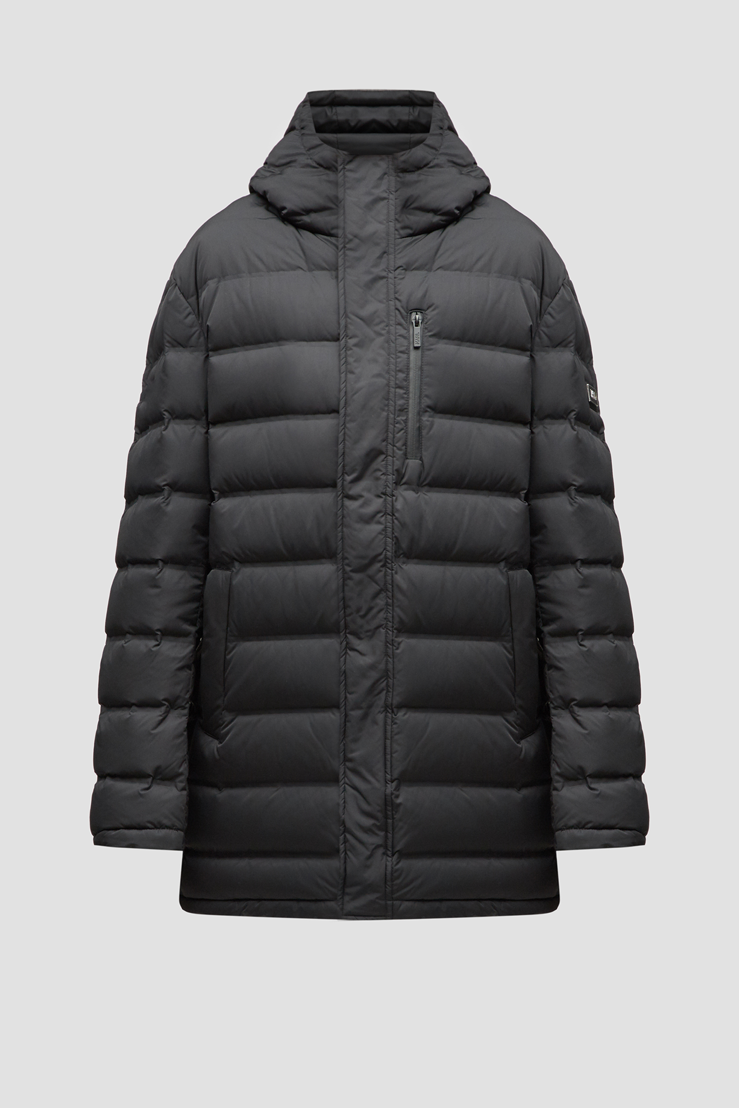 Мужской черный пуховик Karl Lagerfeld 544593.505028;990