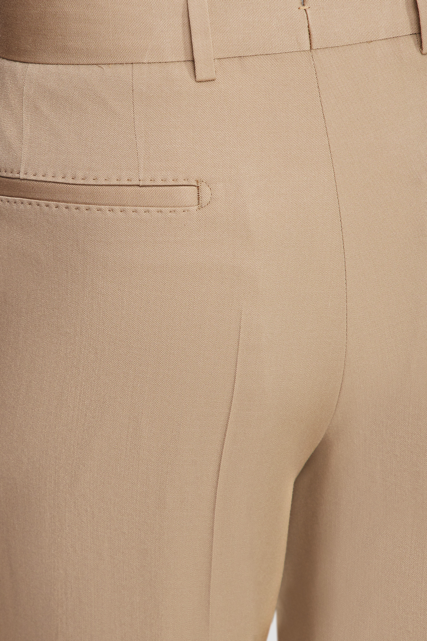 Чоловічі бежеві вовняні брюки BOSS 50498060;260