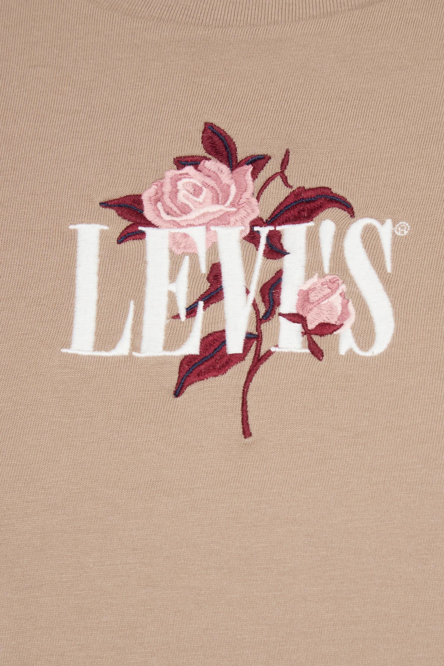 Женская бежевая футболка Levi’s® A8804;0067
