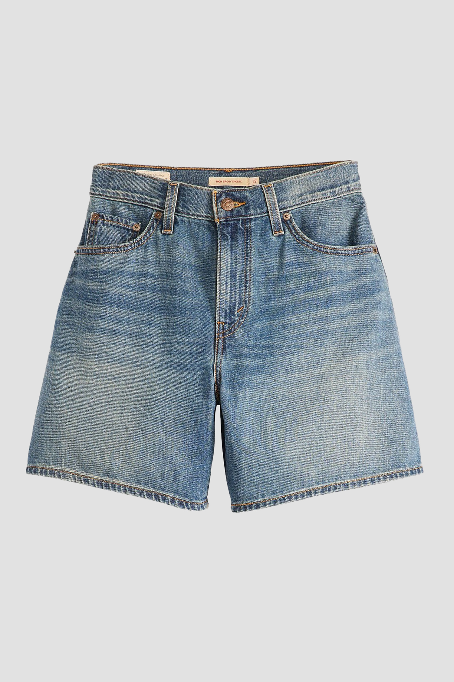 Женские синие джинсовые шорты High Rise Baggy Levi’s® A9311;0017