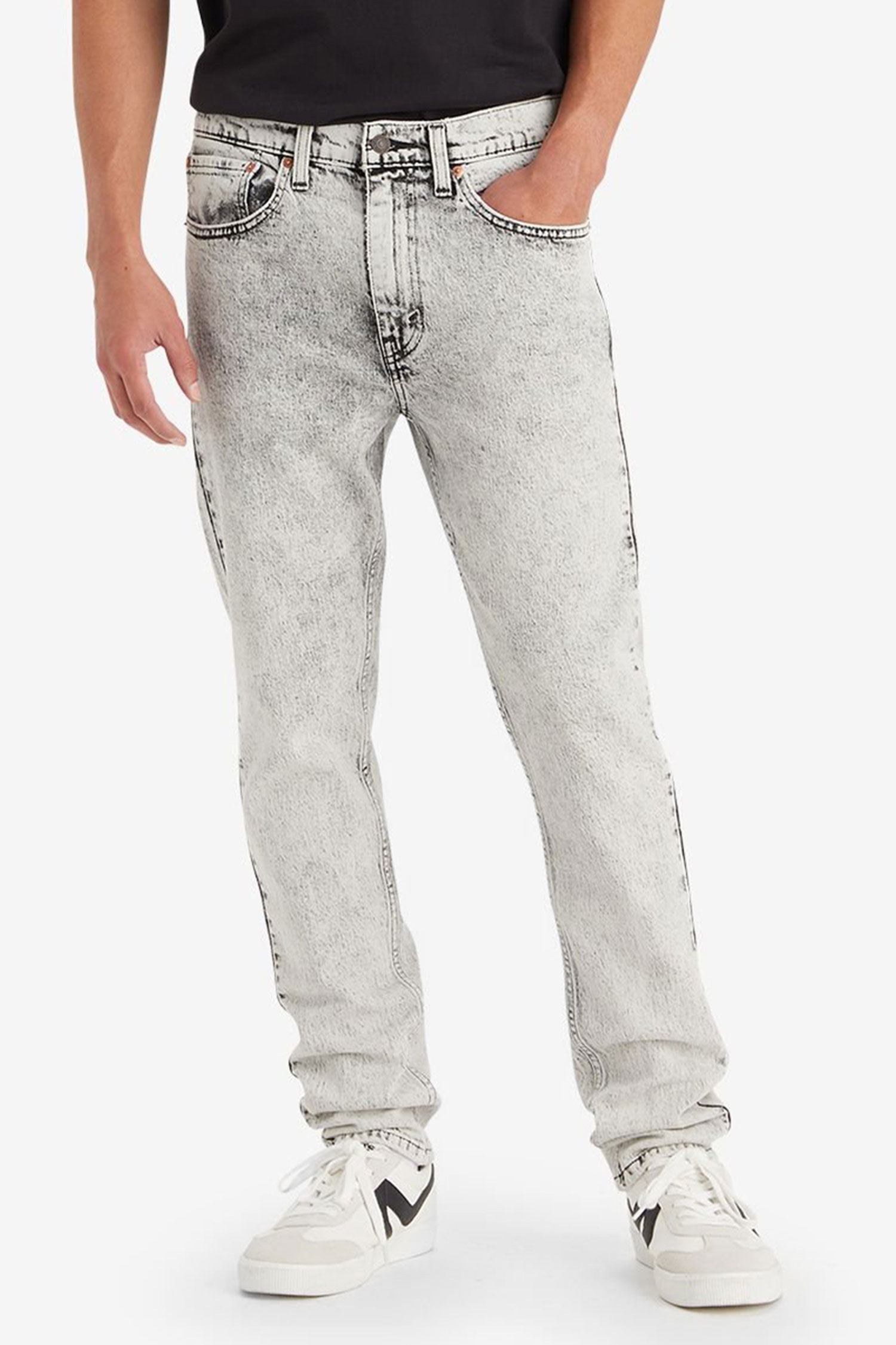 Мужские серые джинсы 515™ Slim Taper Levi’s® A7222;0000
