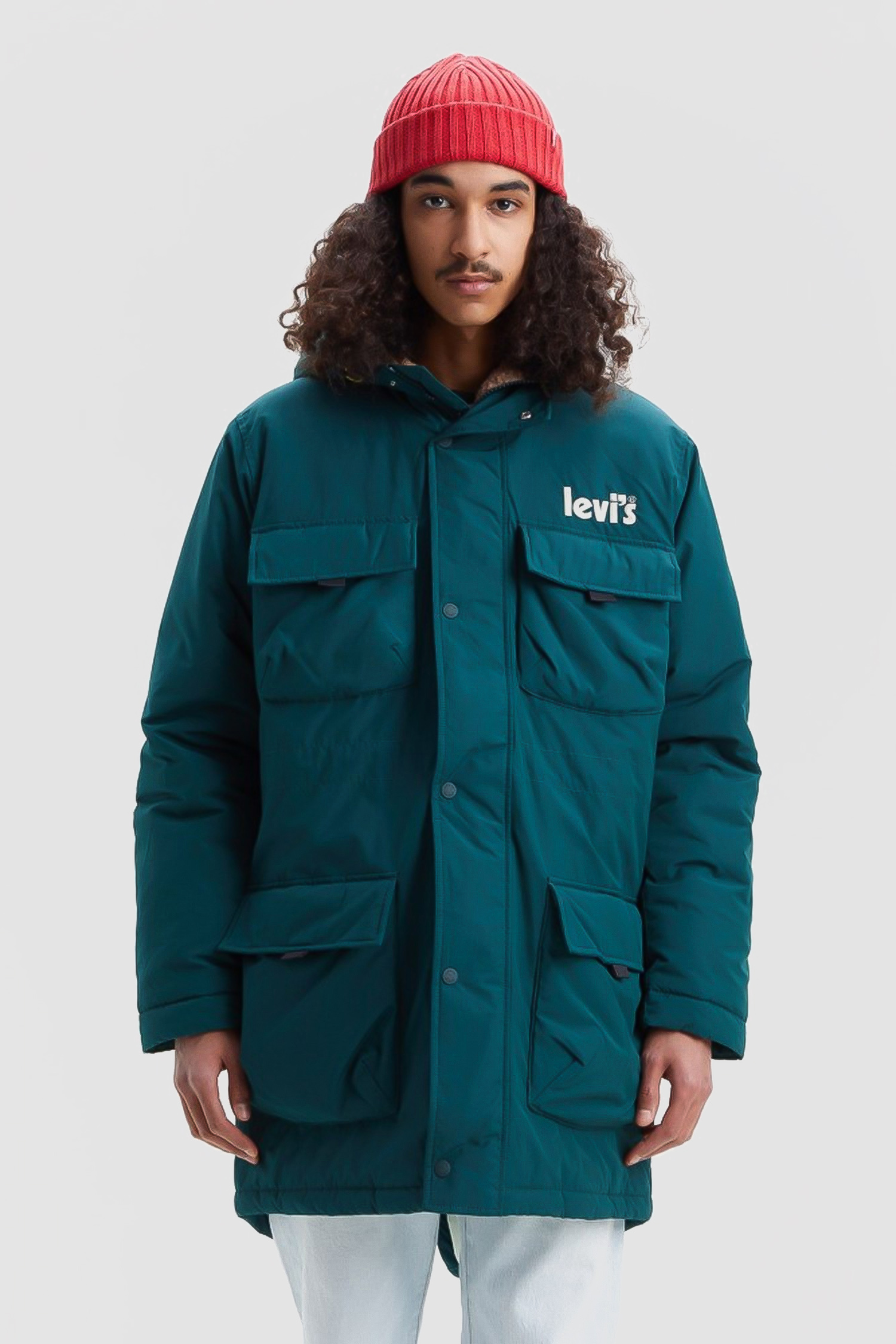 Мужская зеленая куртка Levi’s® A3562;0001