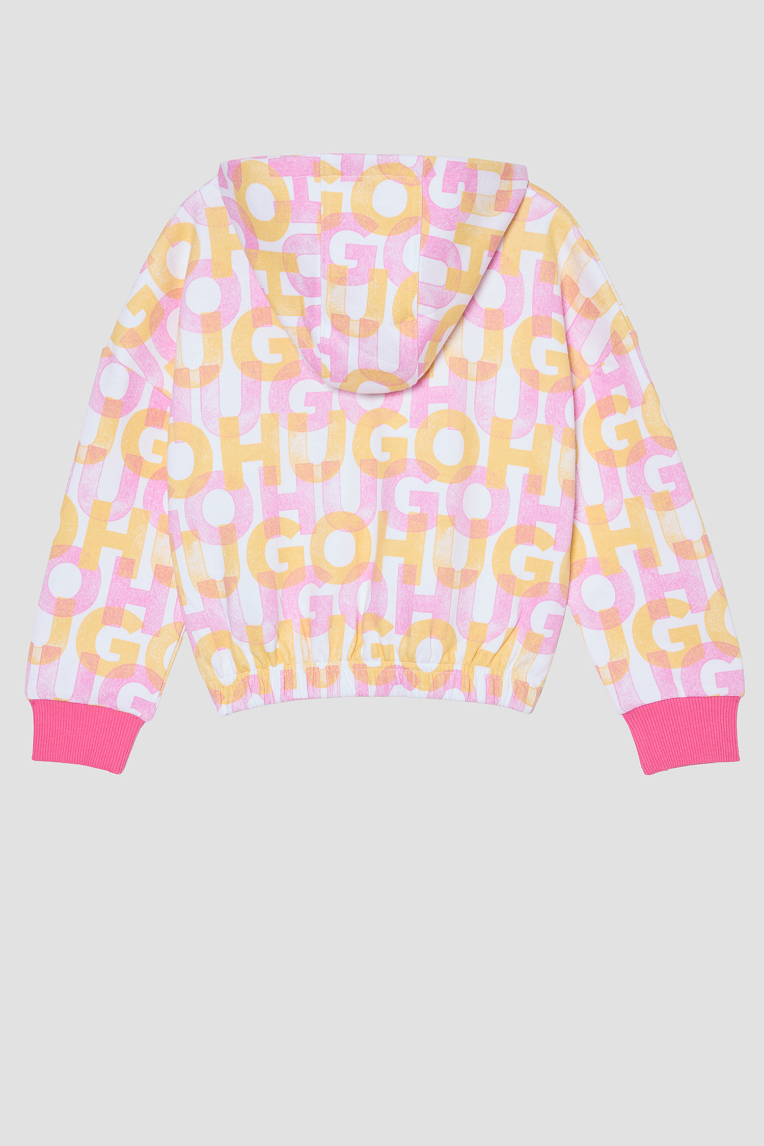 Детское худи с узором HUGO kids ZG00396;C48T
