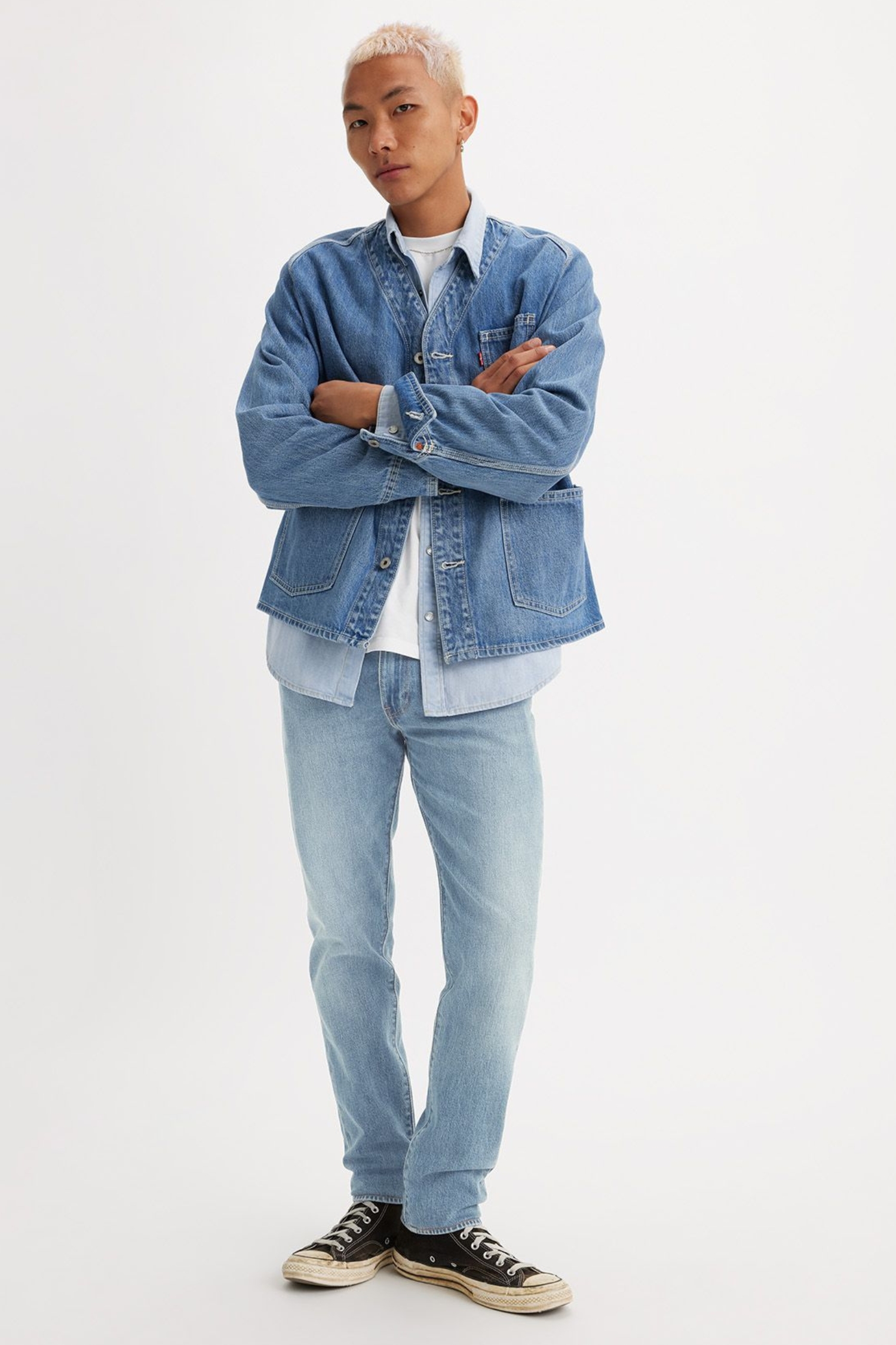 Чоловічі блакитні джинси 512® Slim Taper Levi’s® 28833;0588