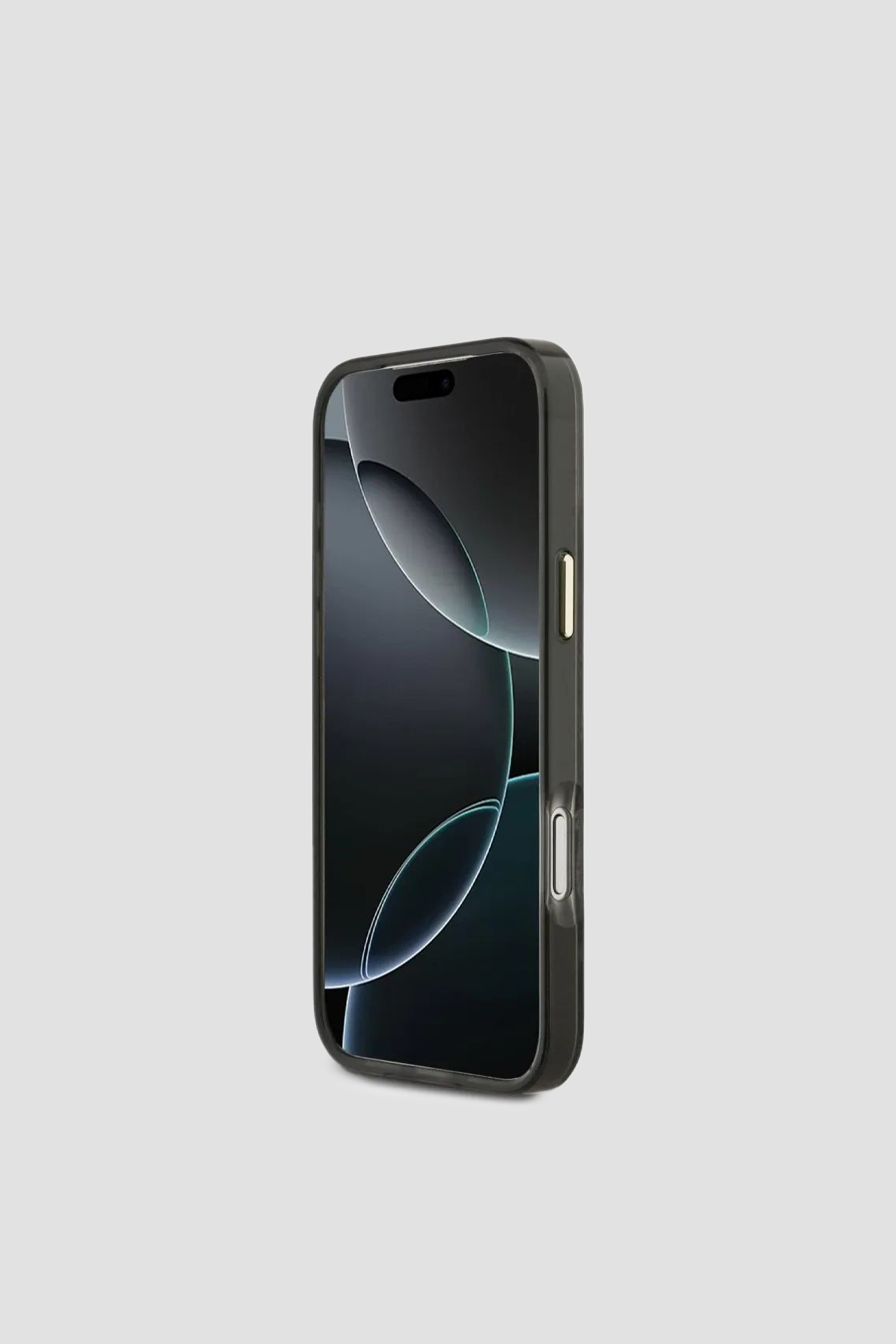 Темно-сірий чохол для телефону iPhone 17 Pro Max з візерунком Guess GUHMP.17XHIMPYGK;BLACK