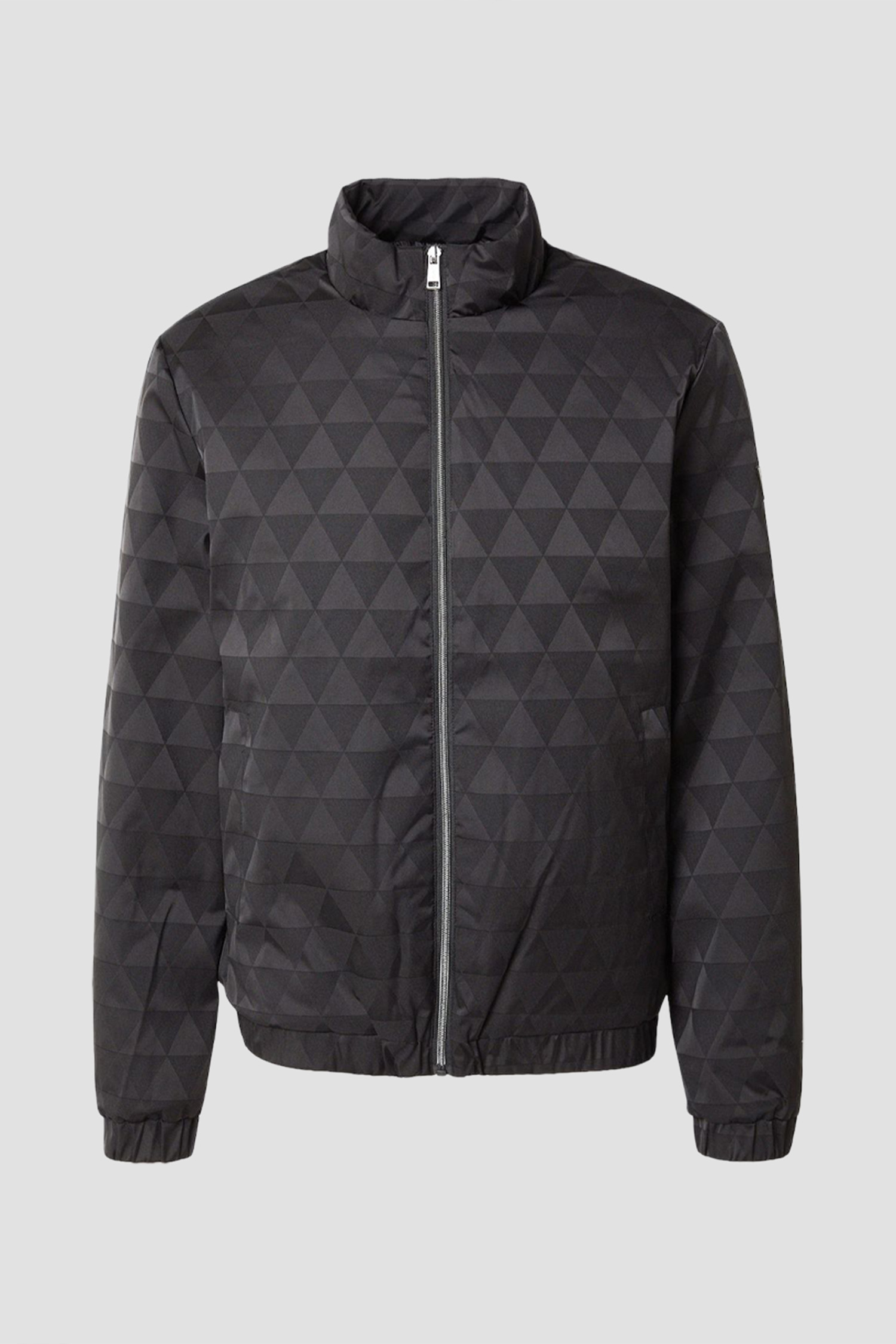Чоловіча чорна куртка з візерунком Guess M6YL24.W2815;FJEM