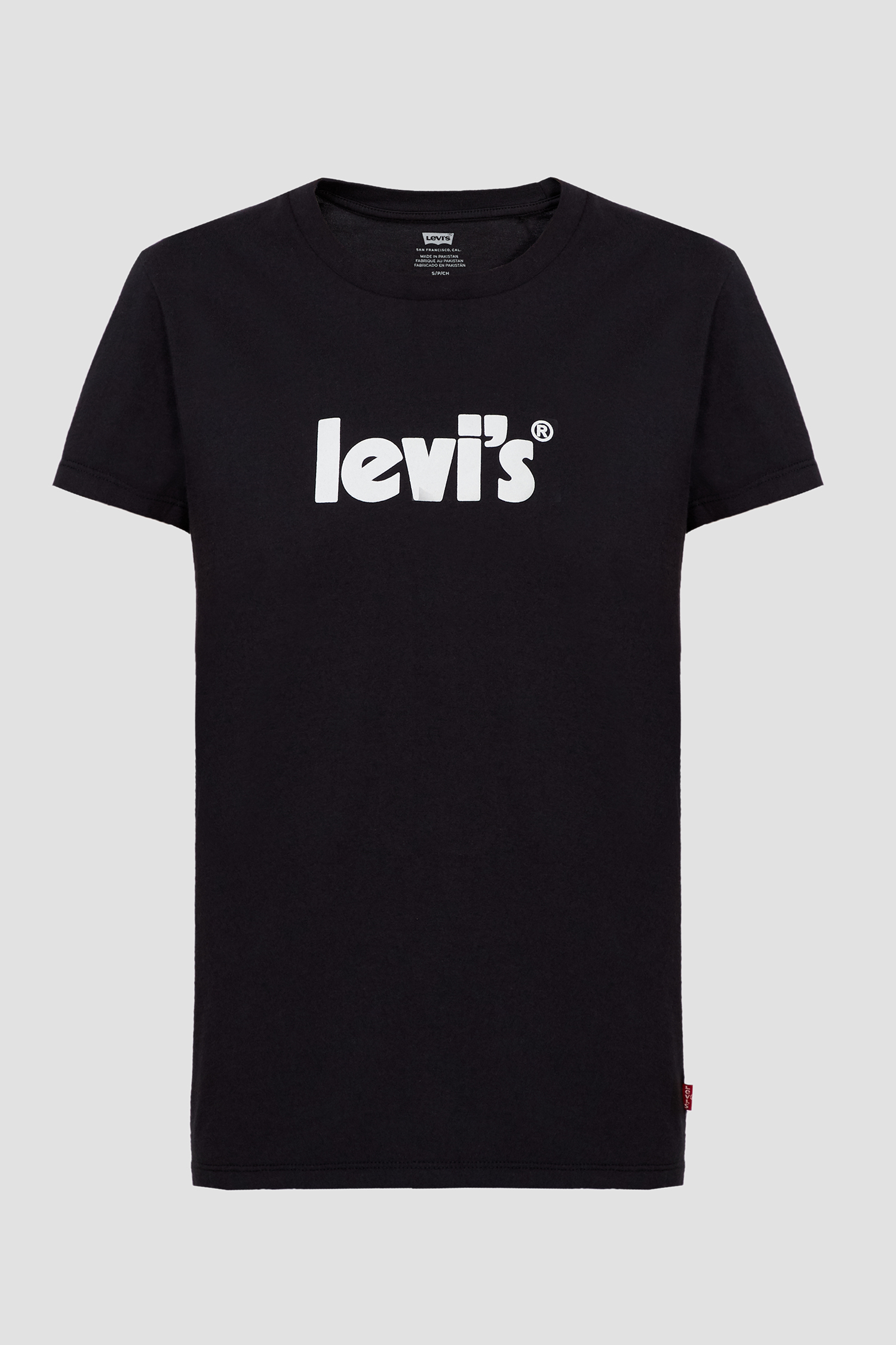 Чорна футболка для дівчат Levi’s® 17369;1756