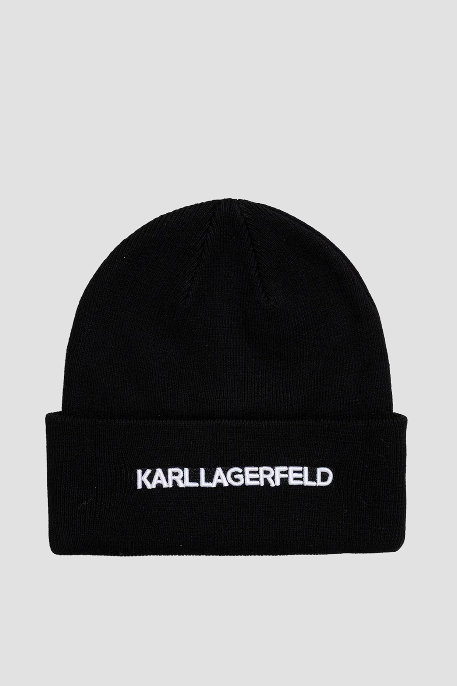 Чоловіча чорна шапка Karl Lagerfeld A3M33159;999