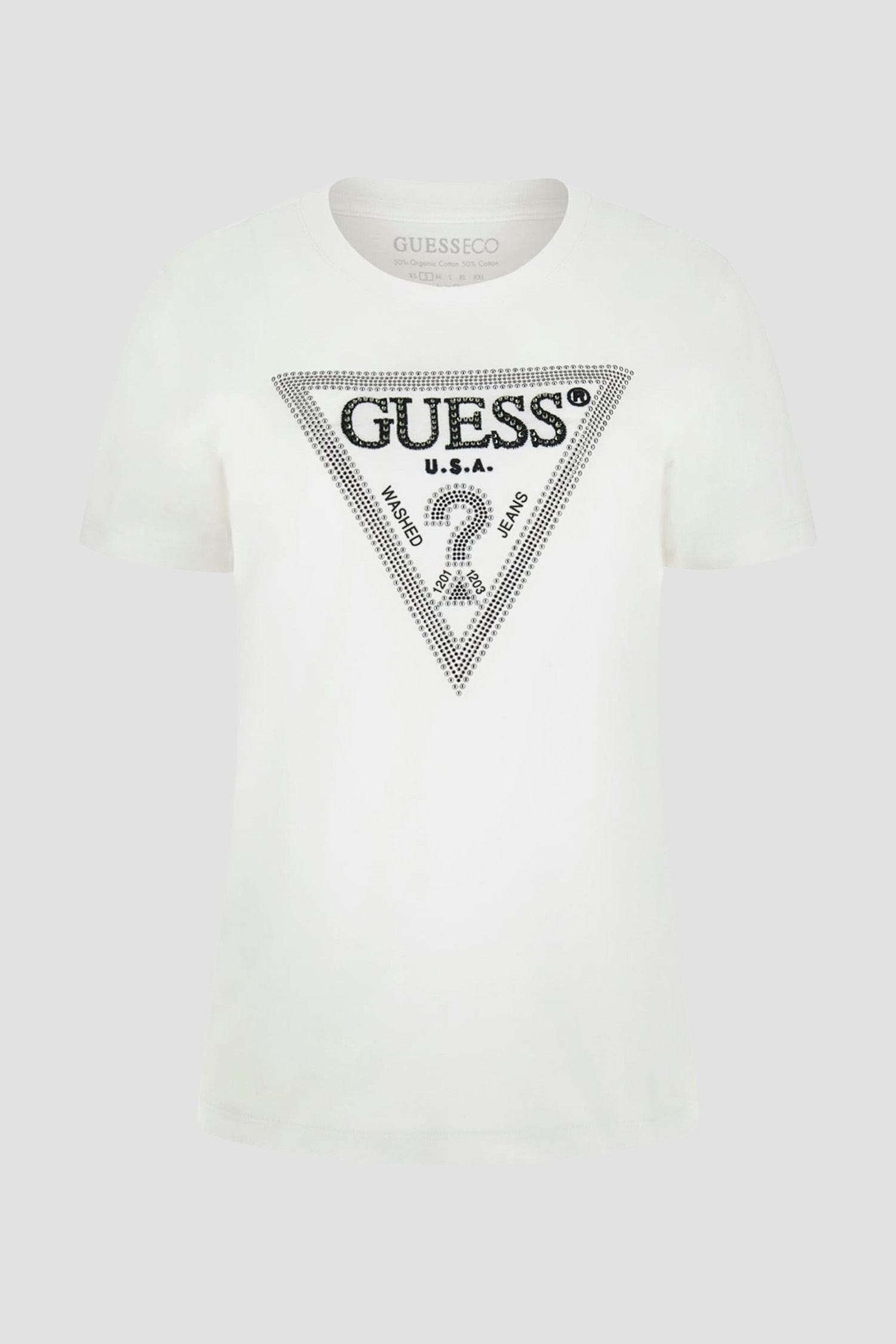 Жіноча біла футболка Guess W5BI18.I3Z14;G011