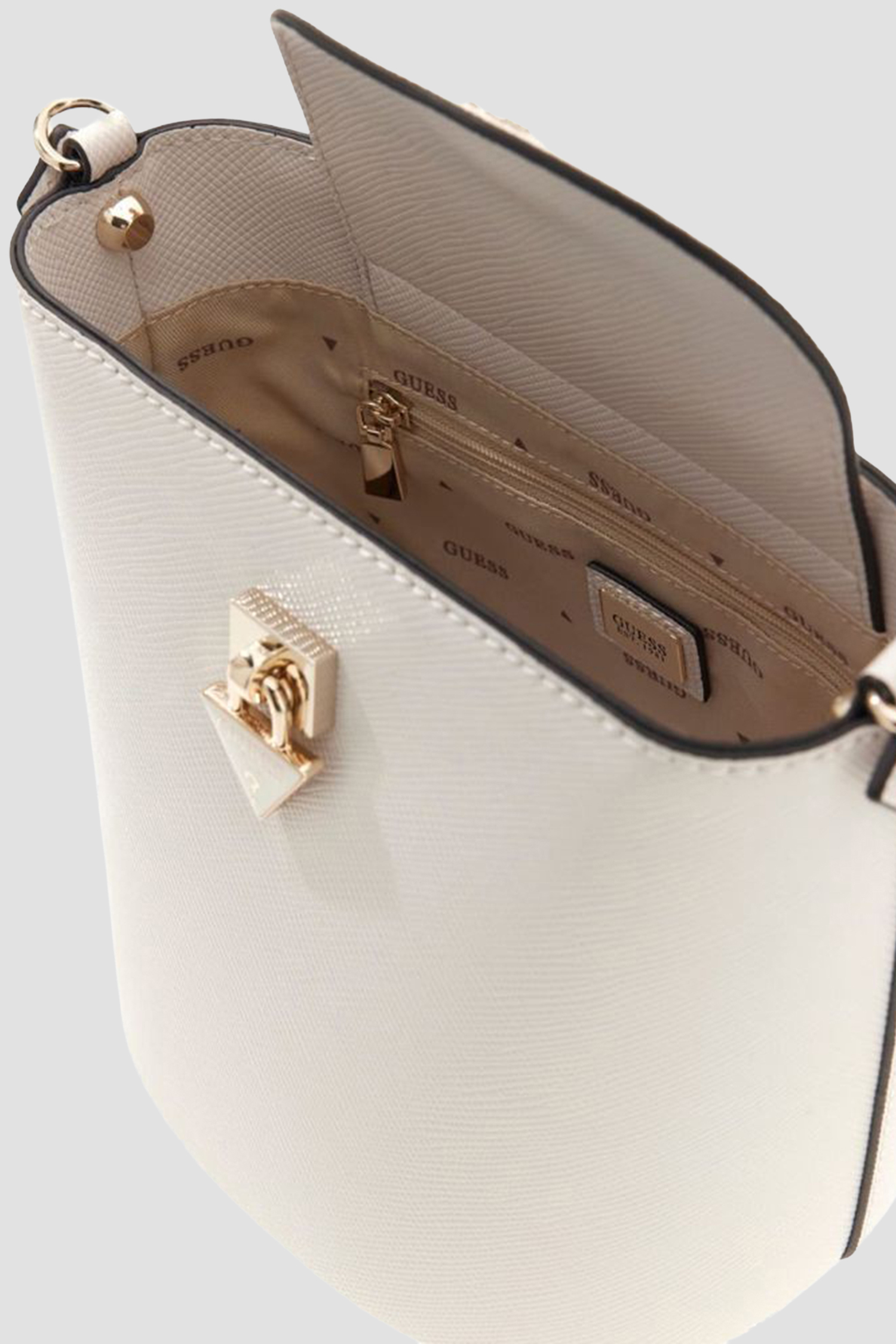 Жіноча біла сумка Guess HWZG99.19030;OFF