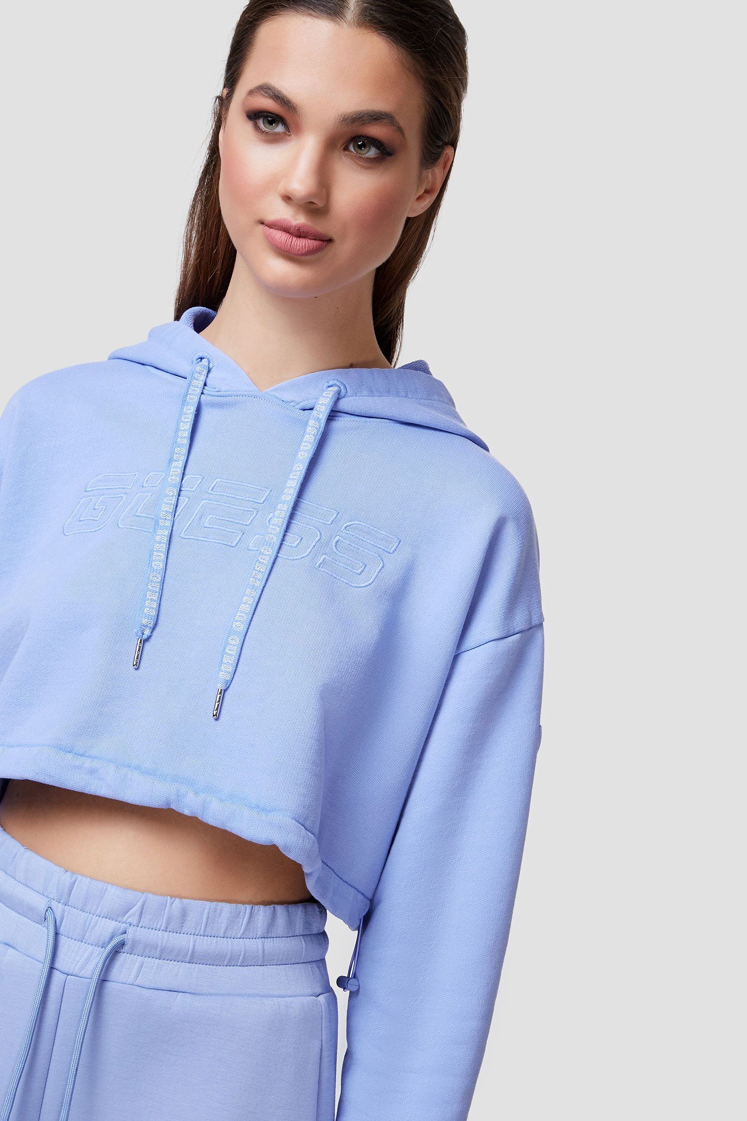 Жіноче бузкове худі Guess O1GA17.K68I1;G4Q3