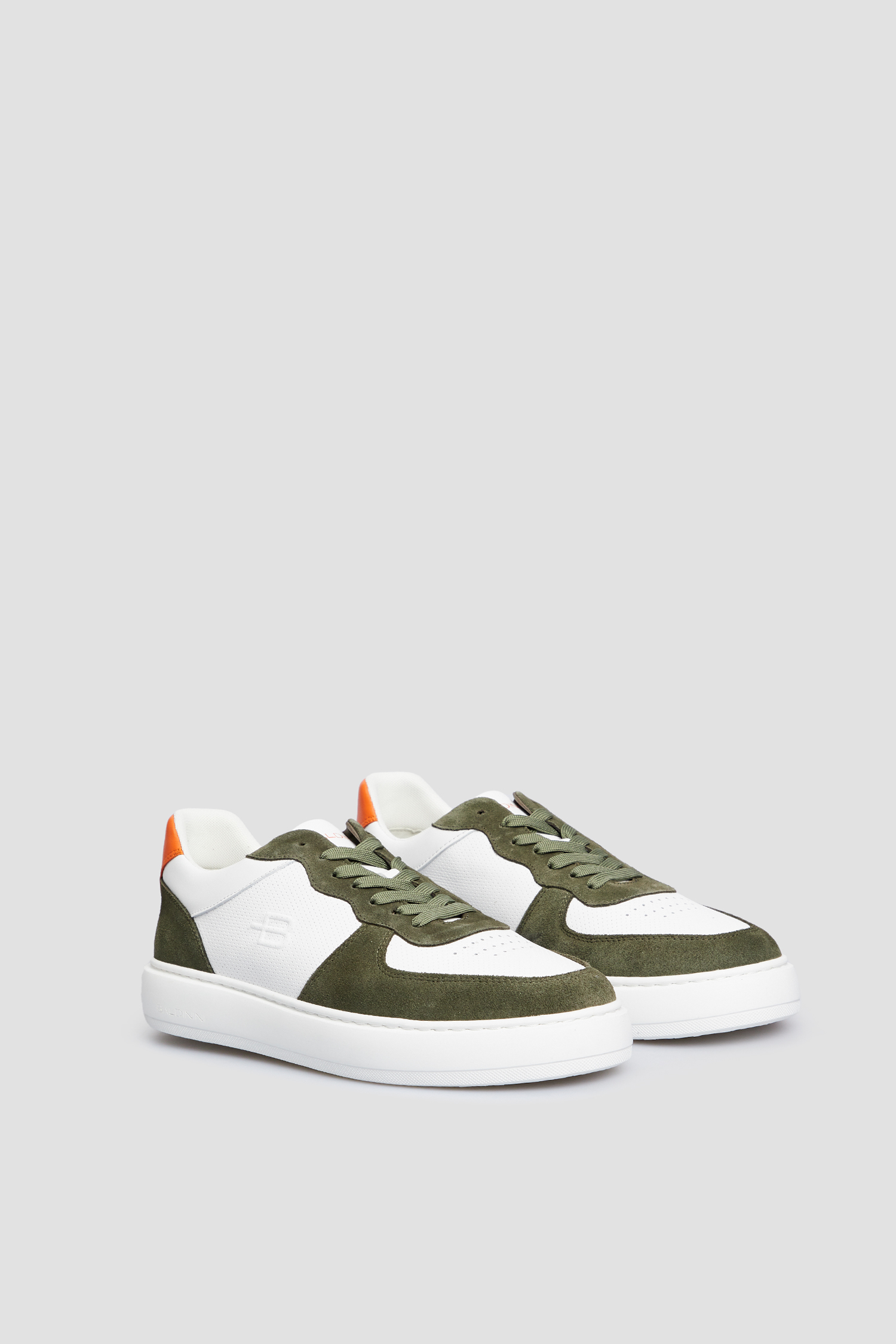 Мужские кожаные сникерсы BALDININI U4E901T1CAMO;5022