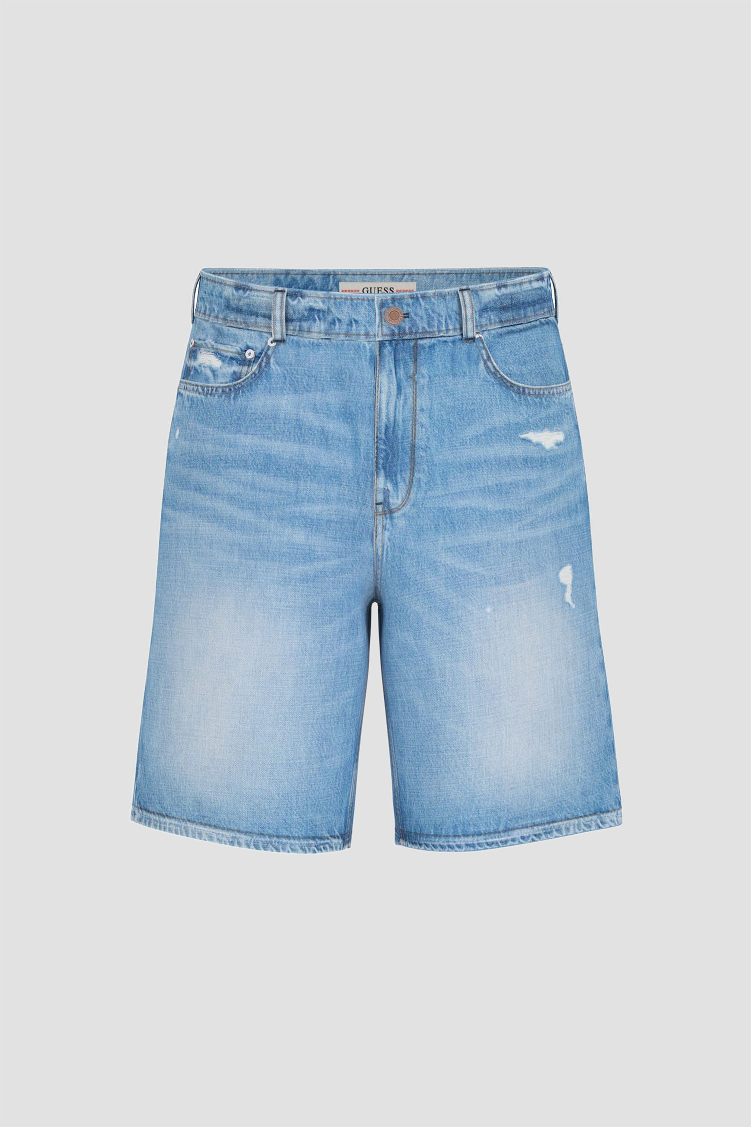 Чоловічі сині джинсові шорти Guess M6GDV8.D0770;S4FR