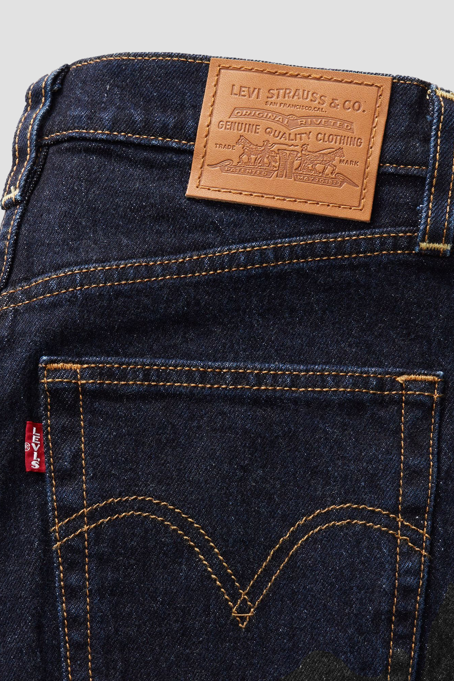 Жіночі темно-сині джинси Ribcage Full Length Levi’s® 79078;0014