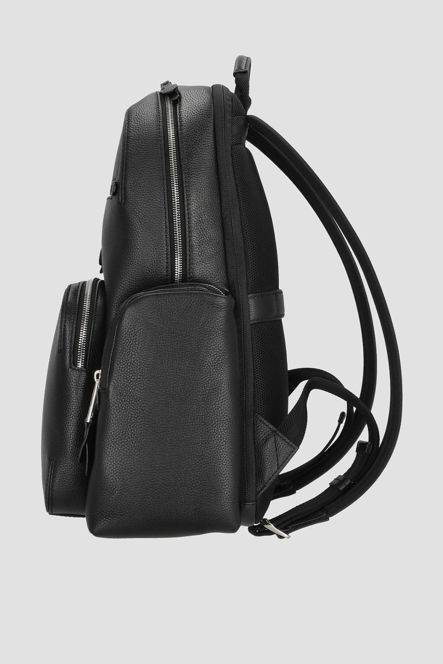 Чоловічий чорний шкіряний рюкзак BOSS 50512793;001