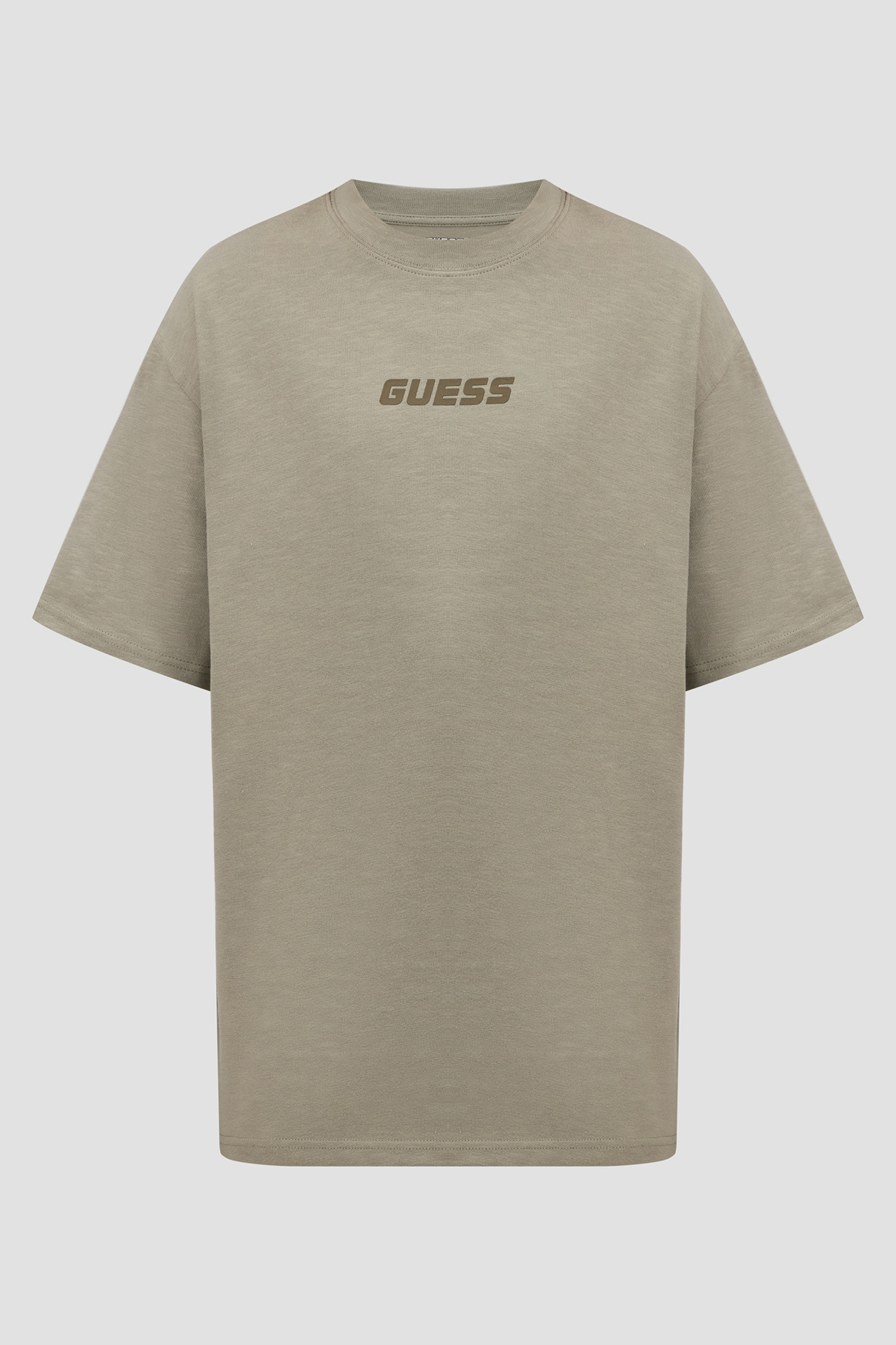 Мужская оливковая футболка Guess Z4BI00.KCE21;G855