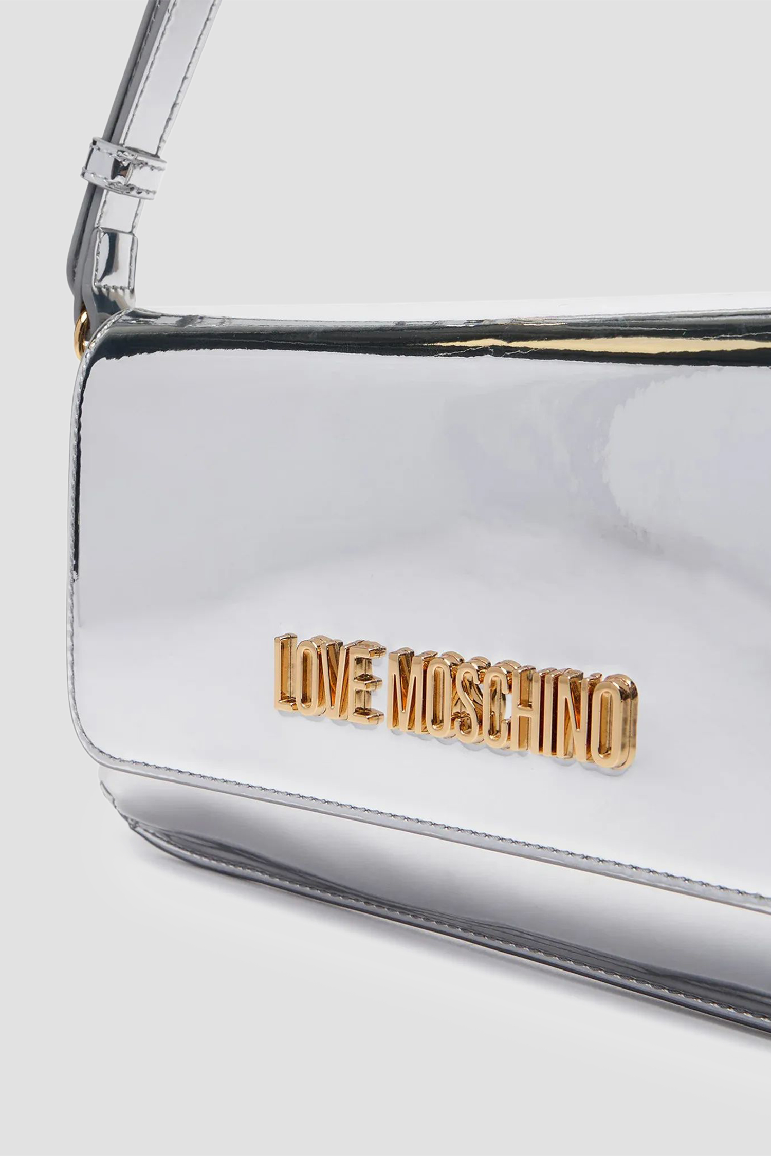 Жіноча срібляста сумка Moschino JC4058PP1O.LP0;902