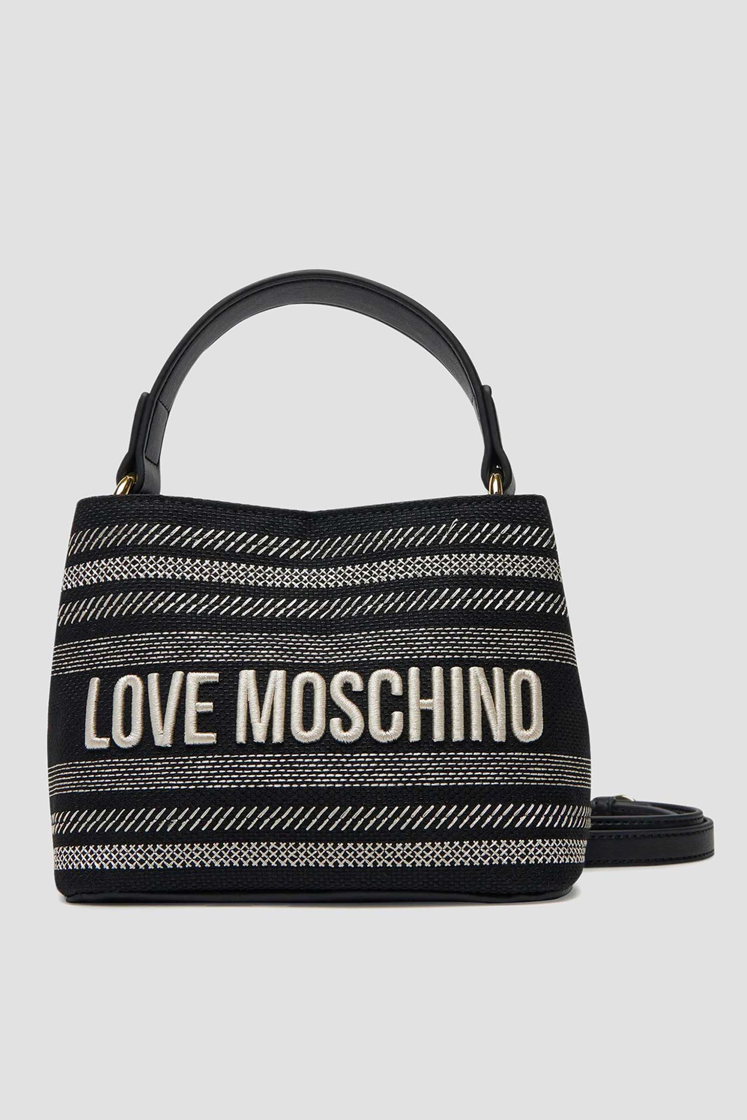 Женская черная сумка Moschino JC4240PP0M.KO1;00A