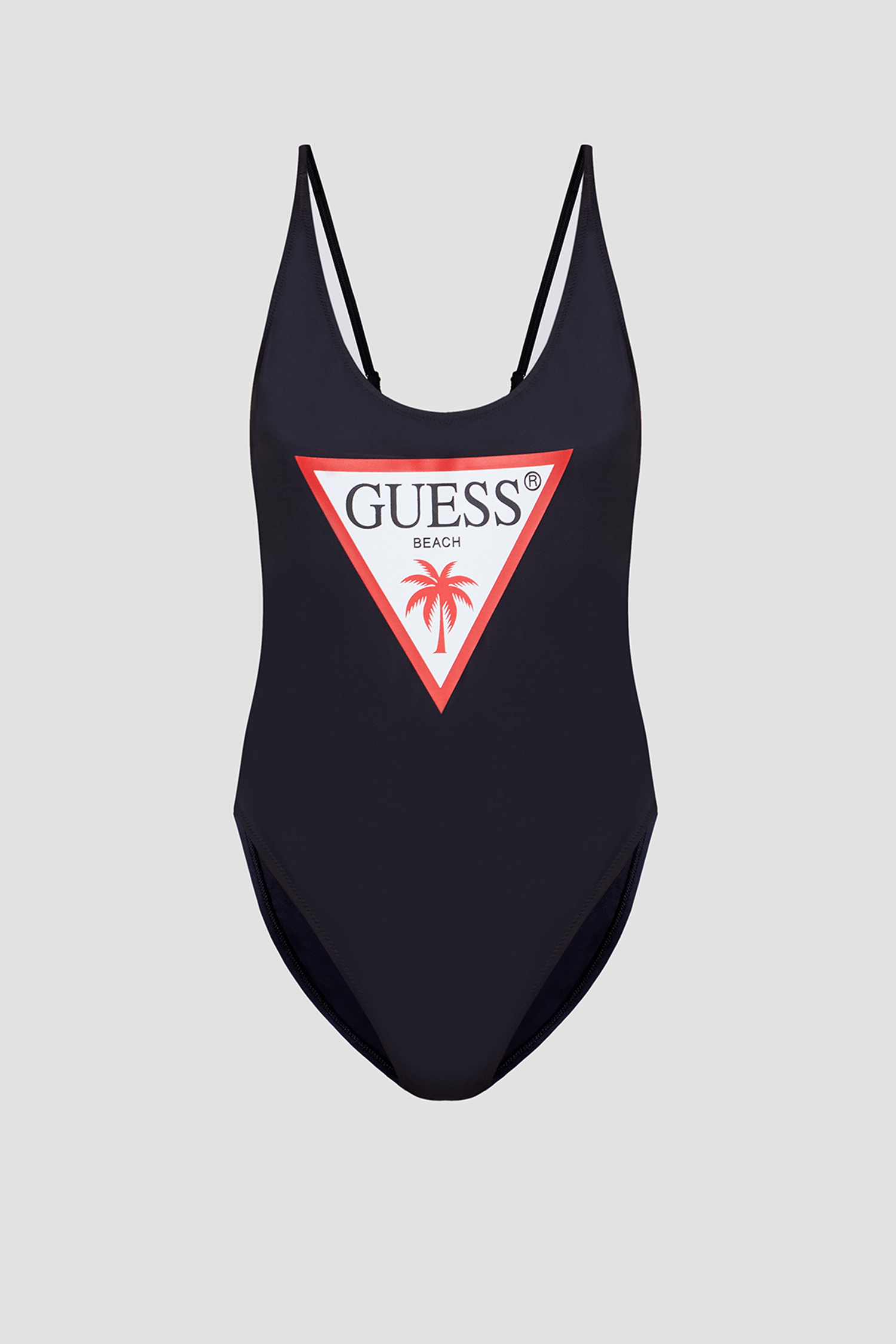 Жіночий чорний купальник Guess E02J33.LY00K;A996