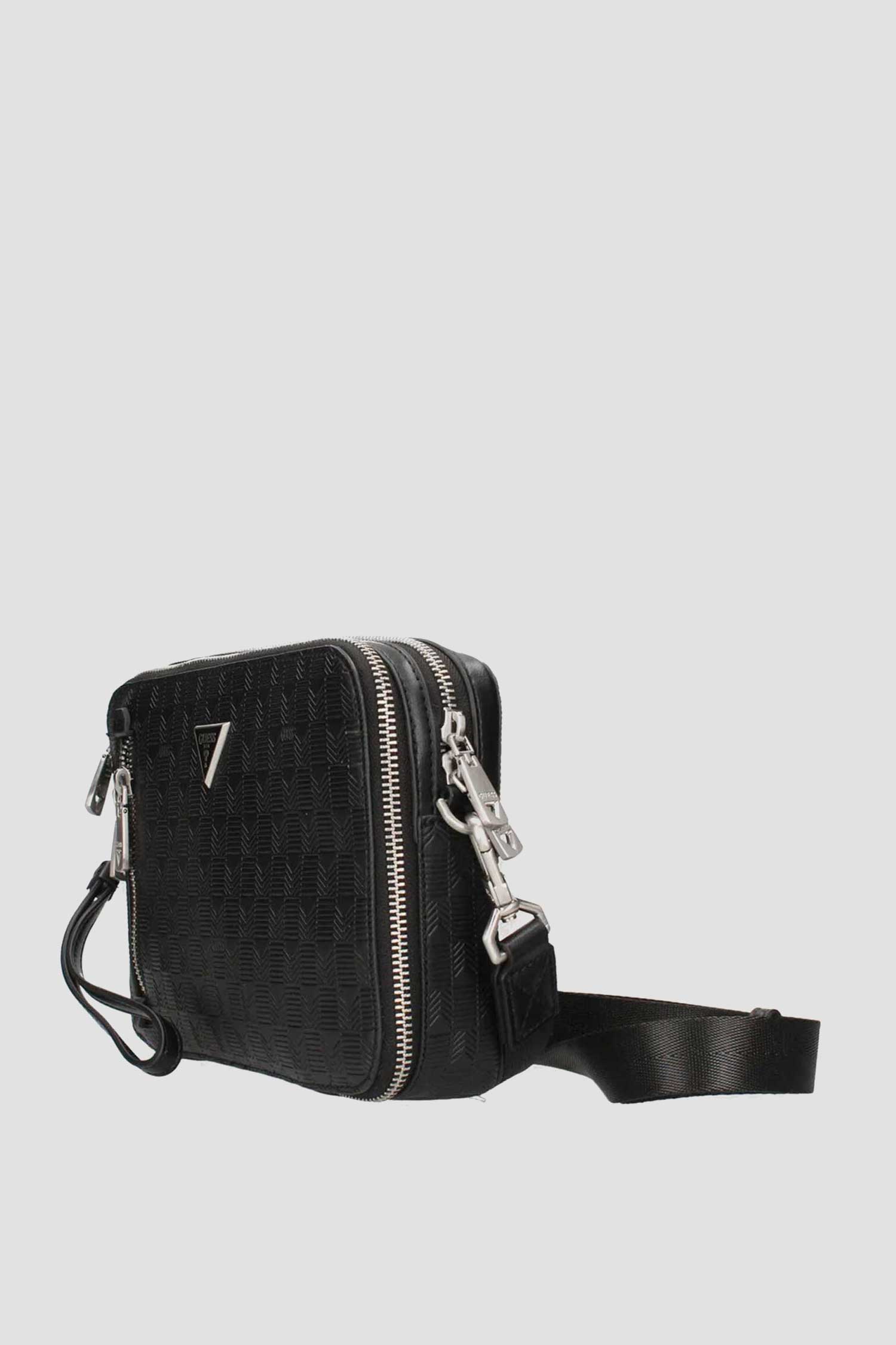 Чоловіча чорна сумка Guess HMTODE.P5229;BLA