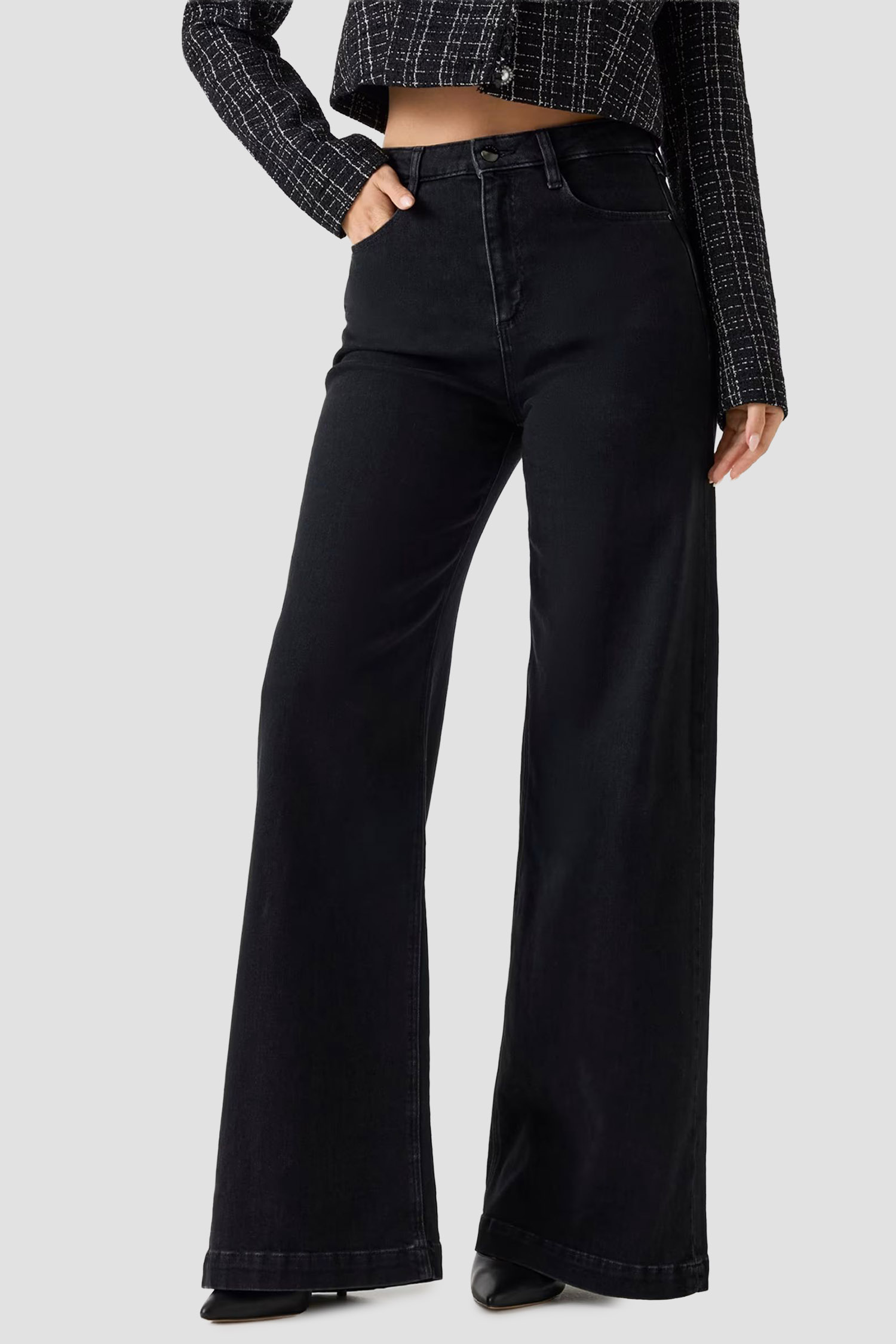 Женские черные джинсы Guess W5BA1C.D0711;C4BK