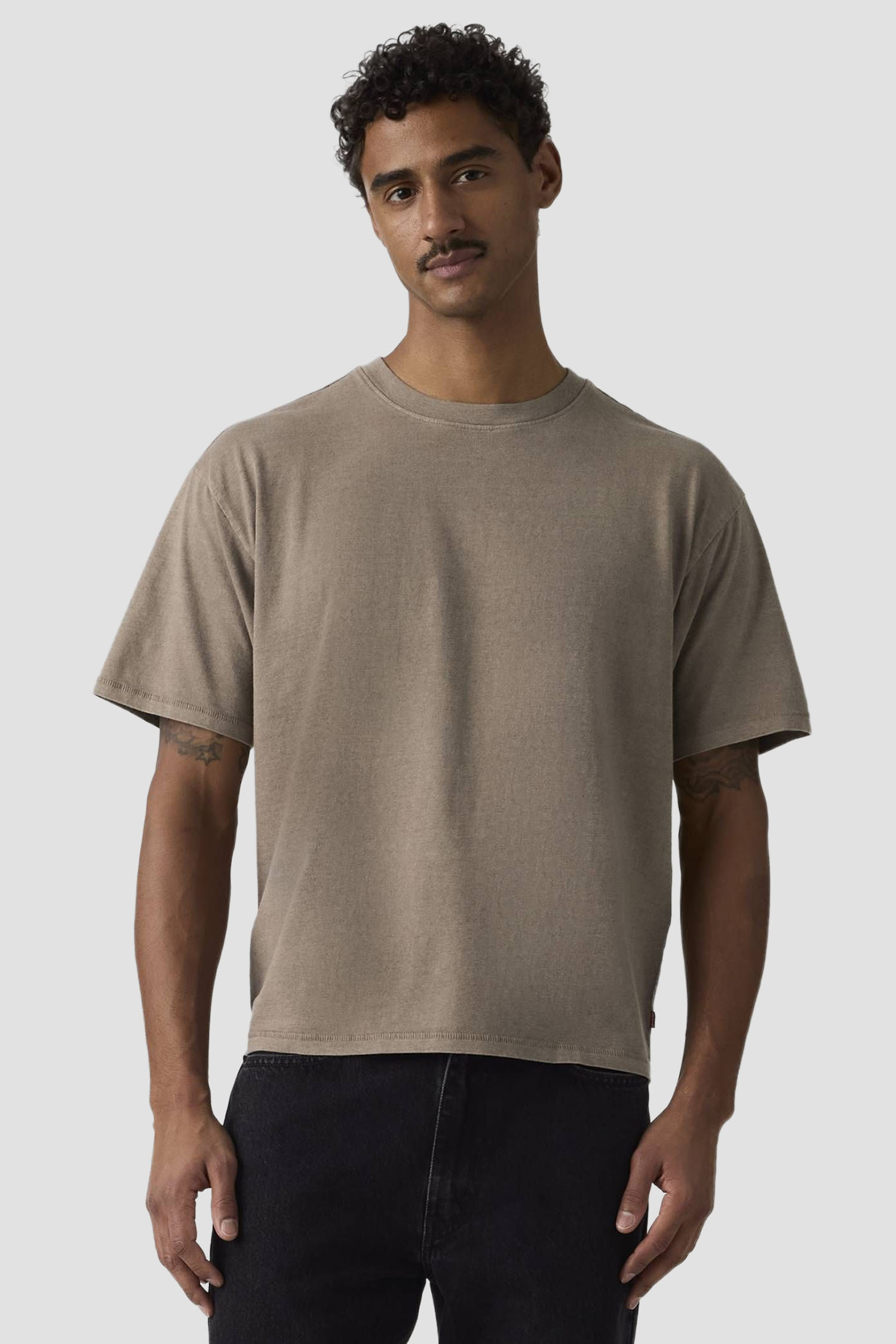 Чоловіча коричнева футболка Levi’s® 0049F;0020