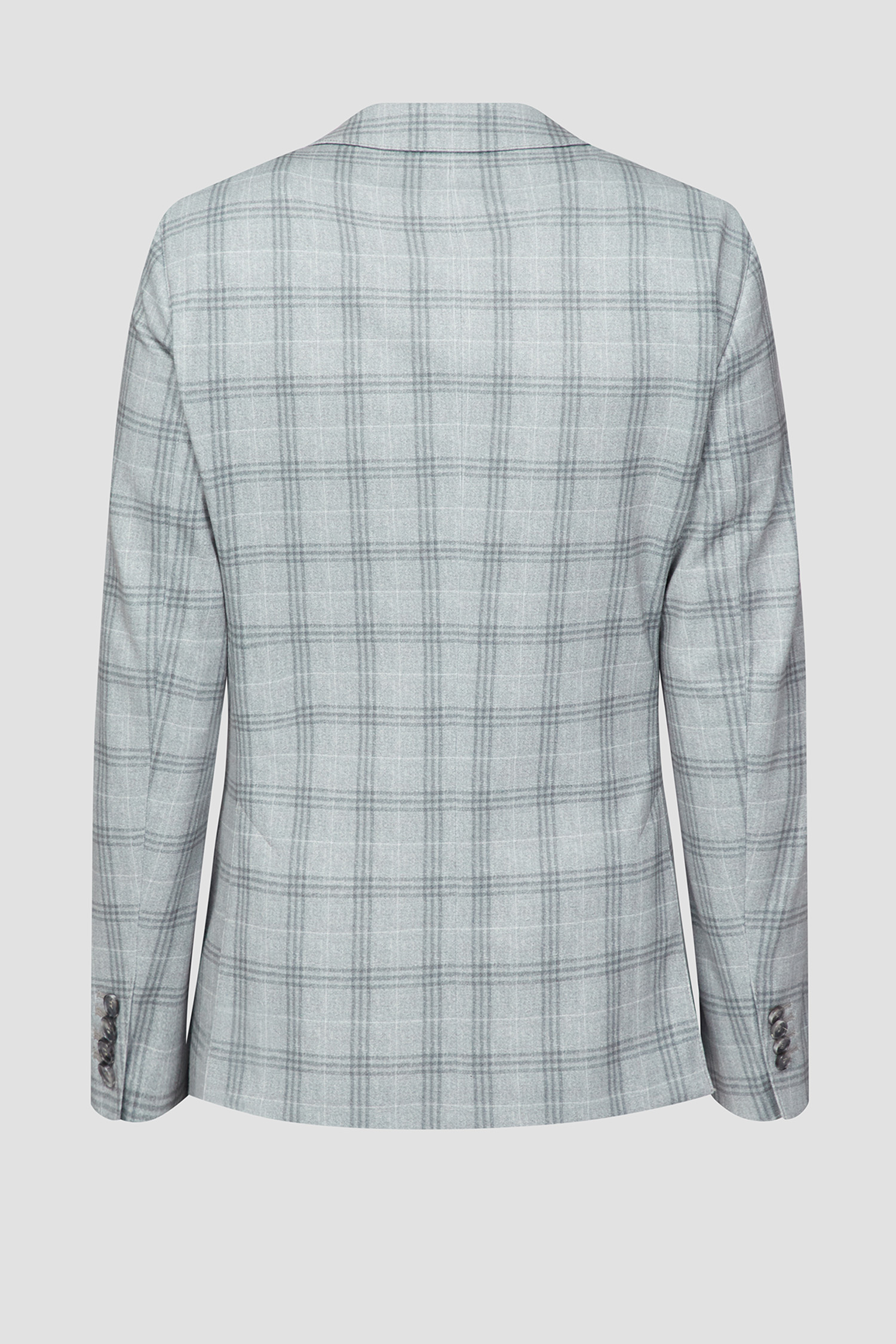 Мужской серый блейзер в клетку Karl Lagerfeld 532004.155280;910
