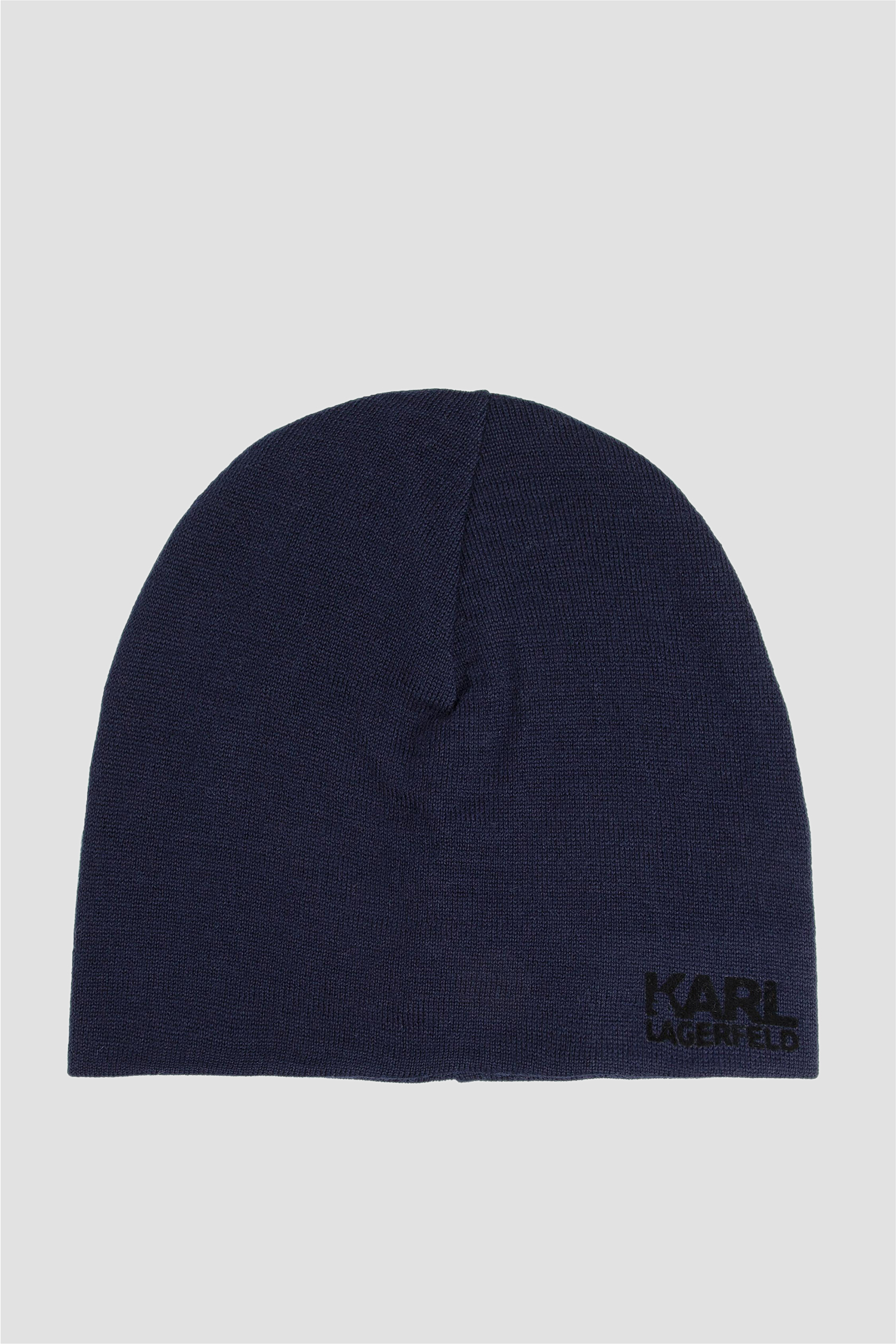 Мужская темно-синяя шапка Karl Lagerfeld 592324.805601;690