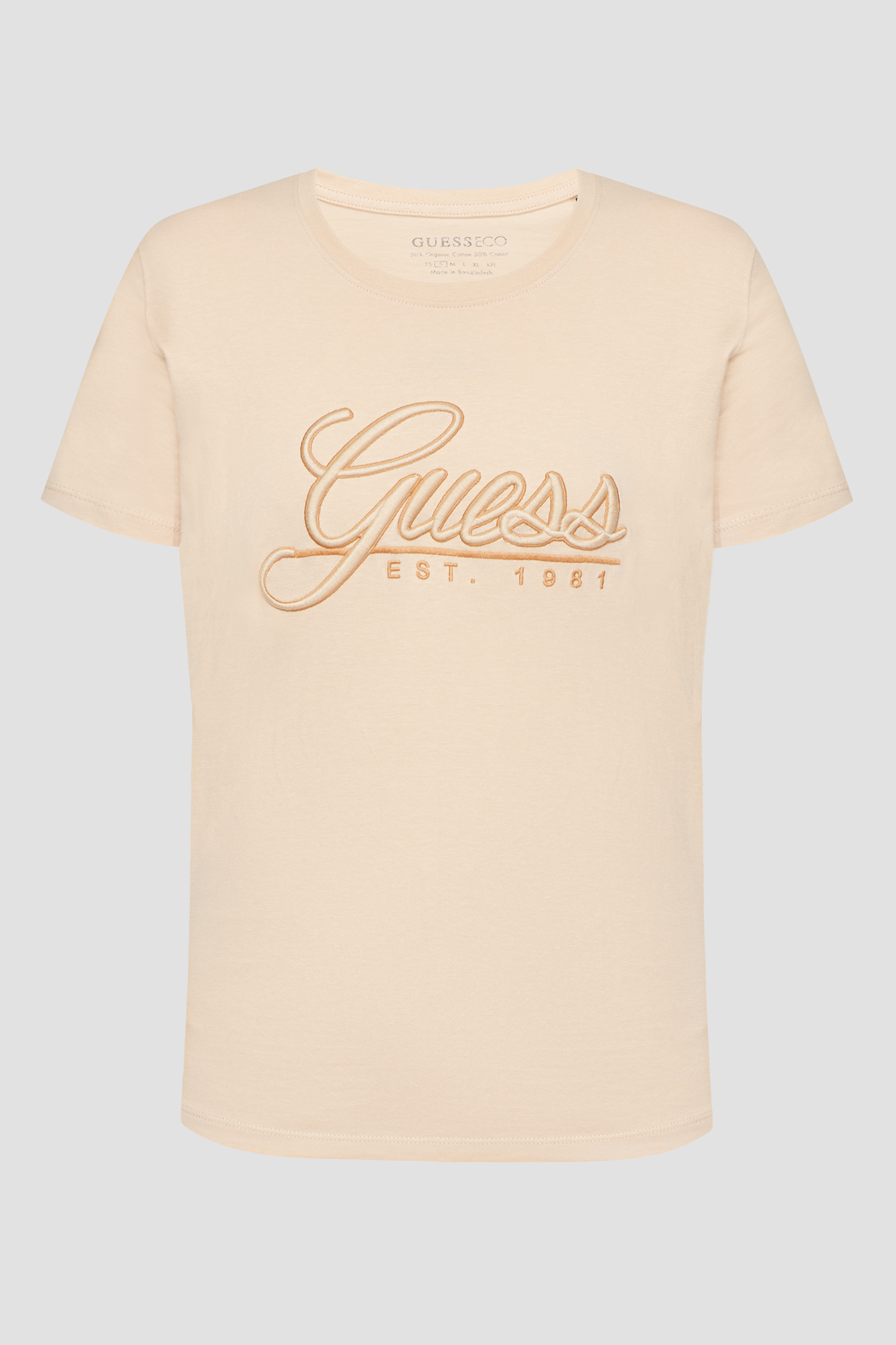 Женская бежевая футболка Guess W3GI36.I3Z14;A60N