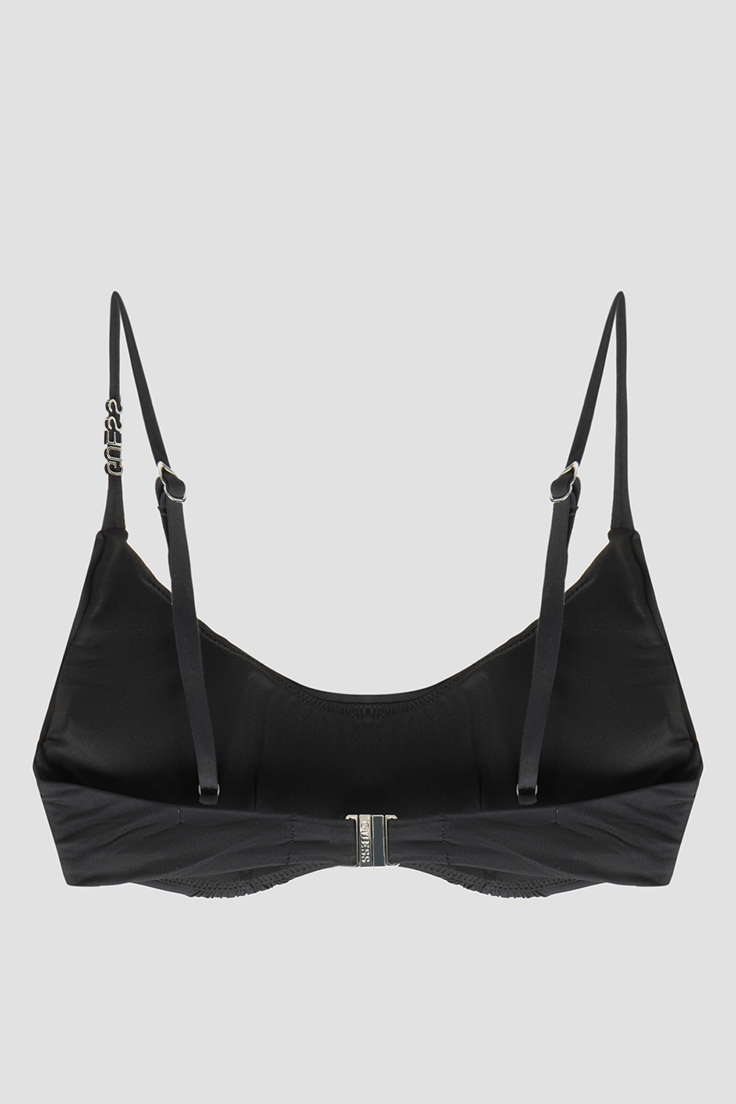 Женский черный лиф от купальника Guess E5GJ11.MC040;JBLK