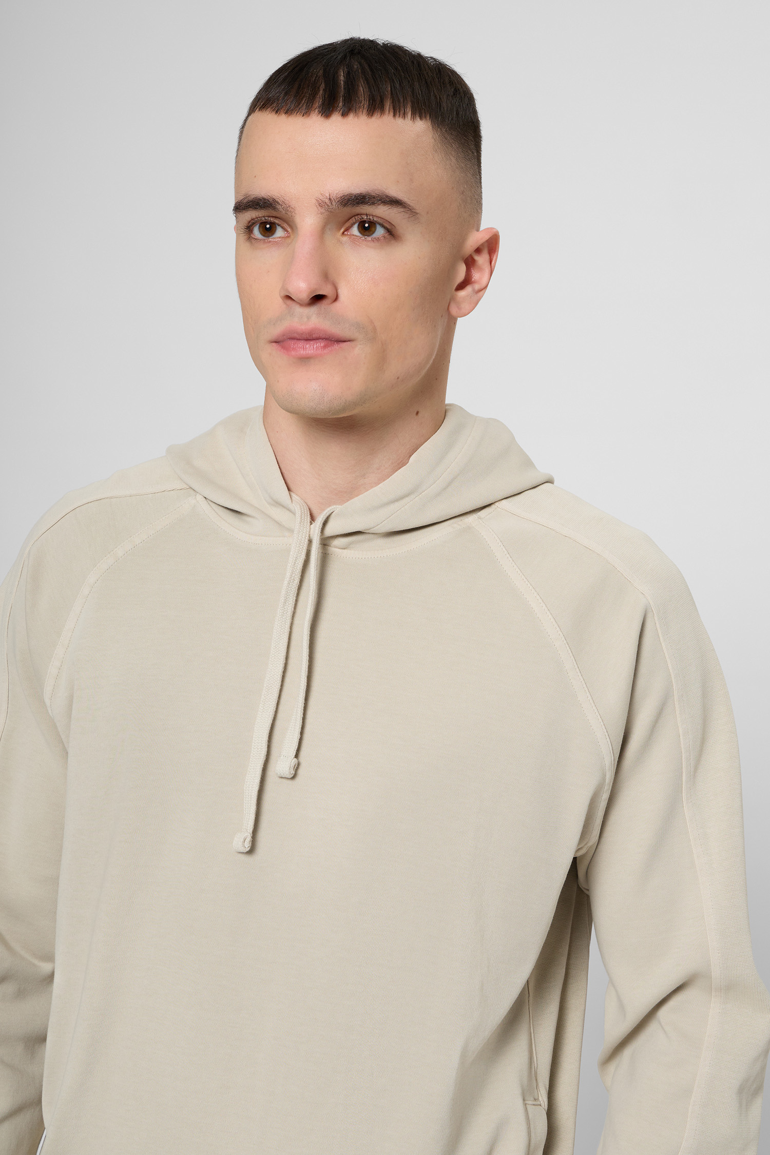 Мужское бежевое худи BOSS 50531232;271