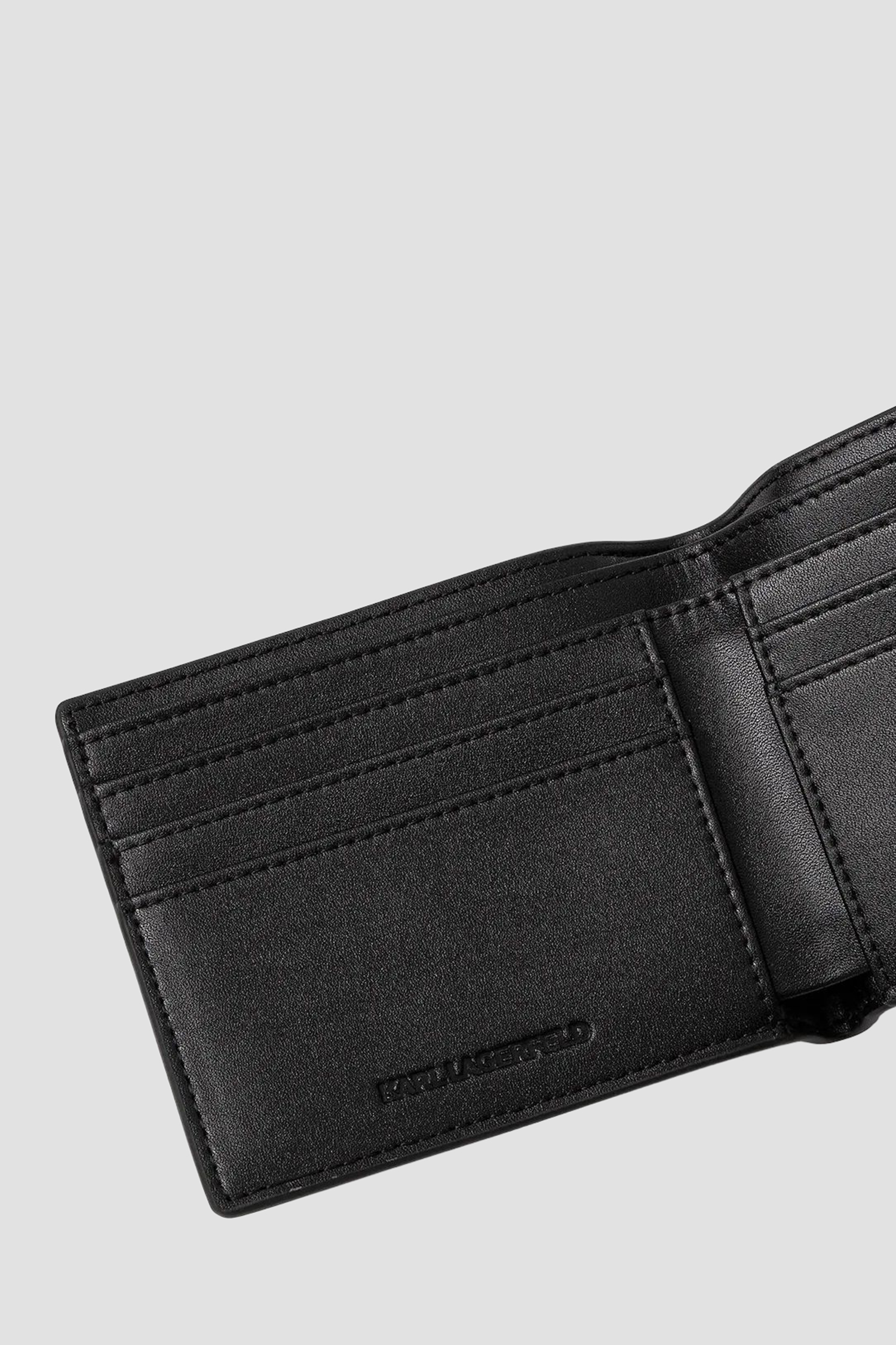 Чоловічий чорний гаманець Karl Lagerfeld A3M32056;999