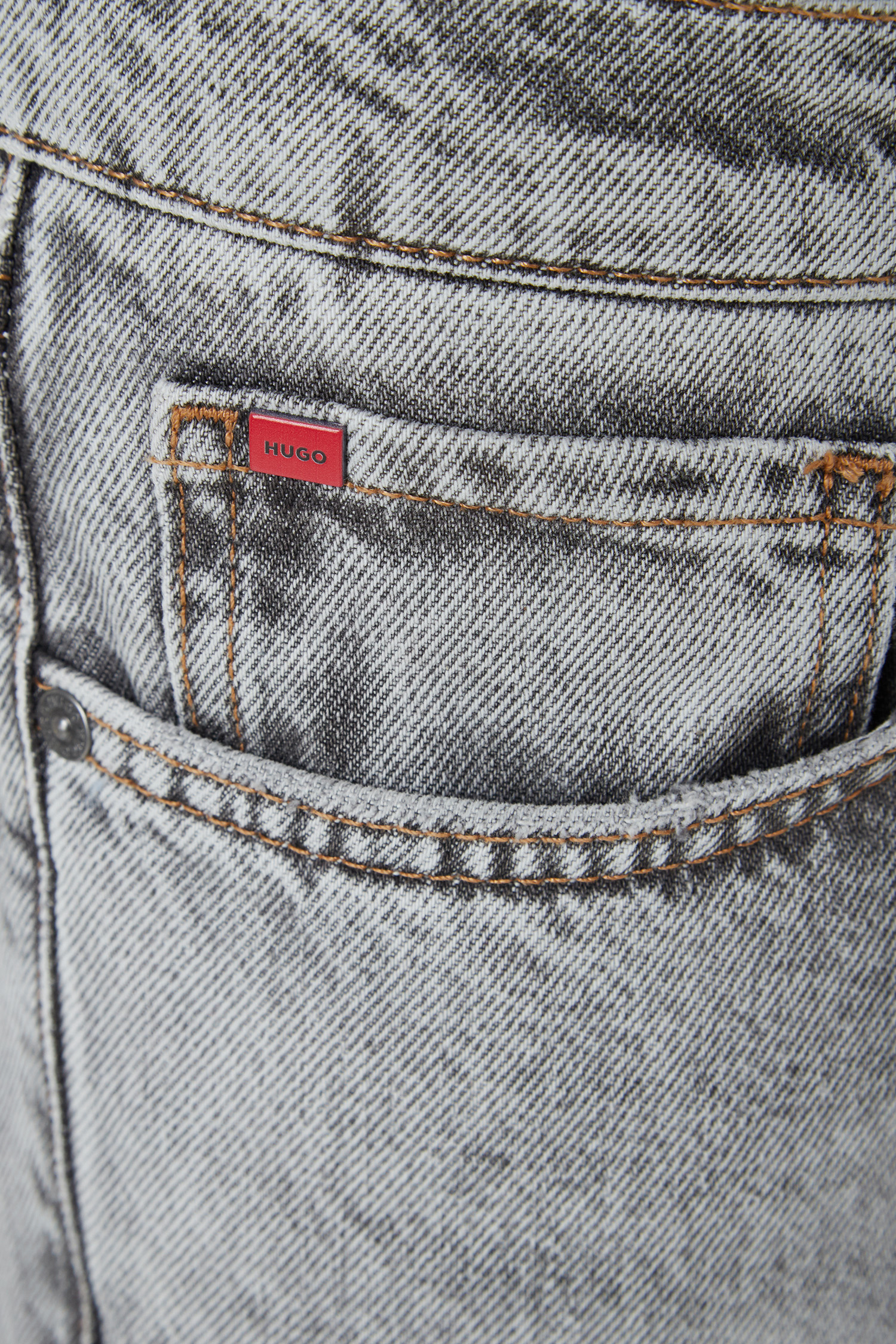 Мужские серые джинсы HUGO 50507470;040