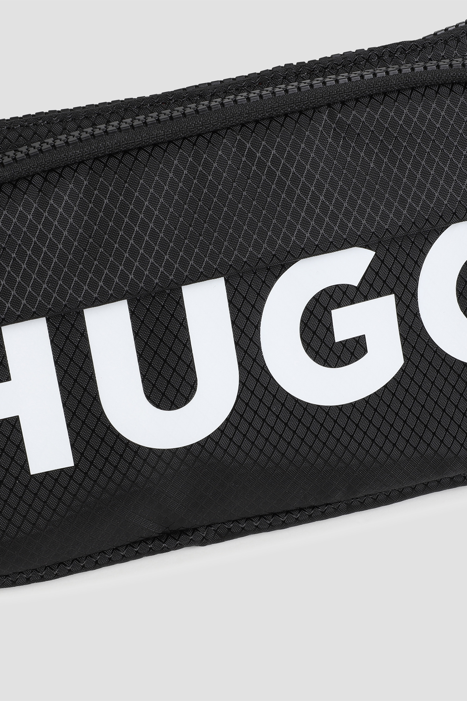 Детская черная поясная сумка HUGO kids G00423;09B