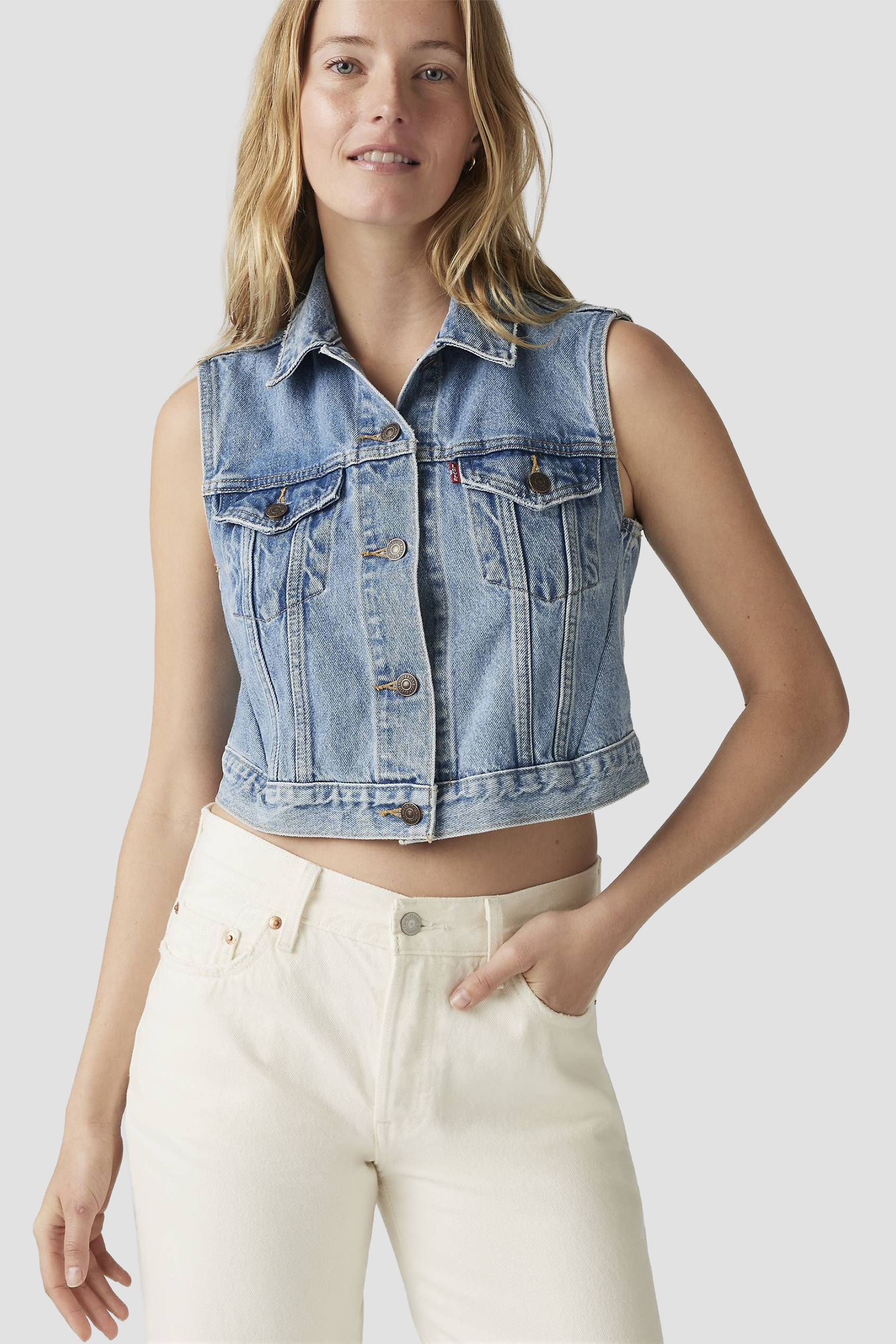 Женские белые джинсы 501® '90s Levi’s® A1959;0032