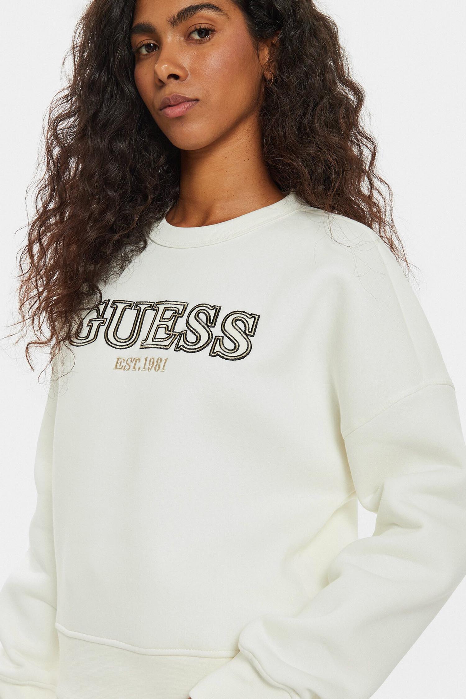 Жіночий білий світшот Guess V4BQ03.KCHX0;G042